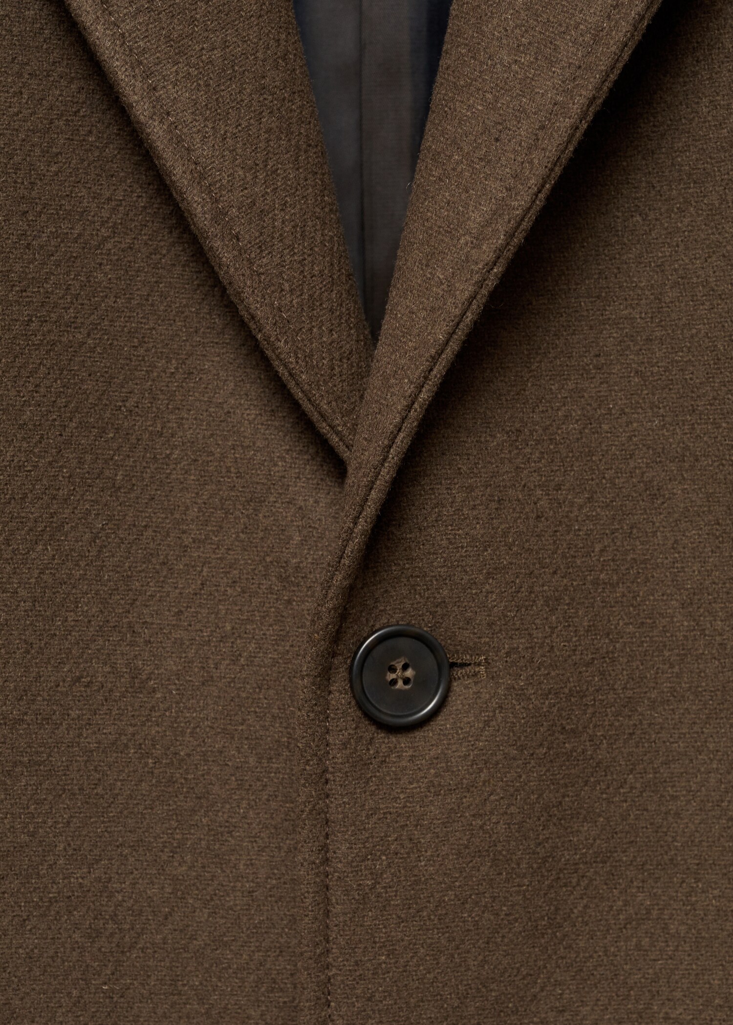 Lightweight recycled wool coat - Details of the article 8