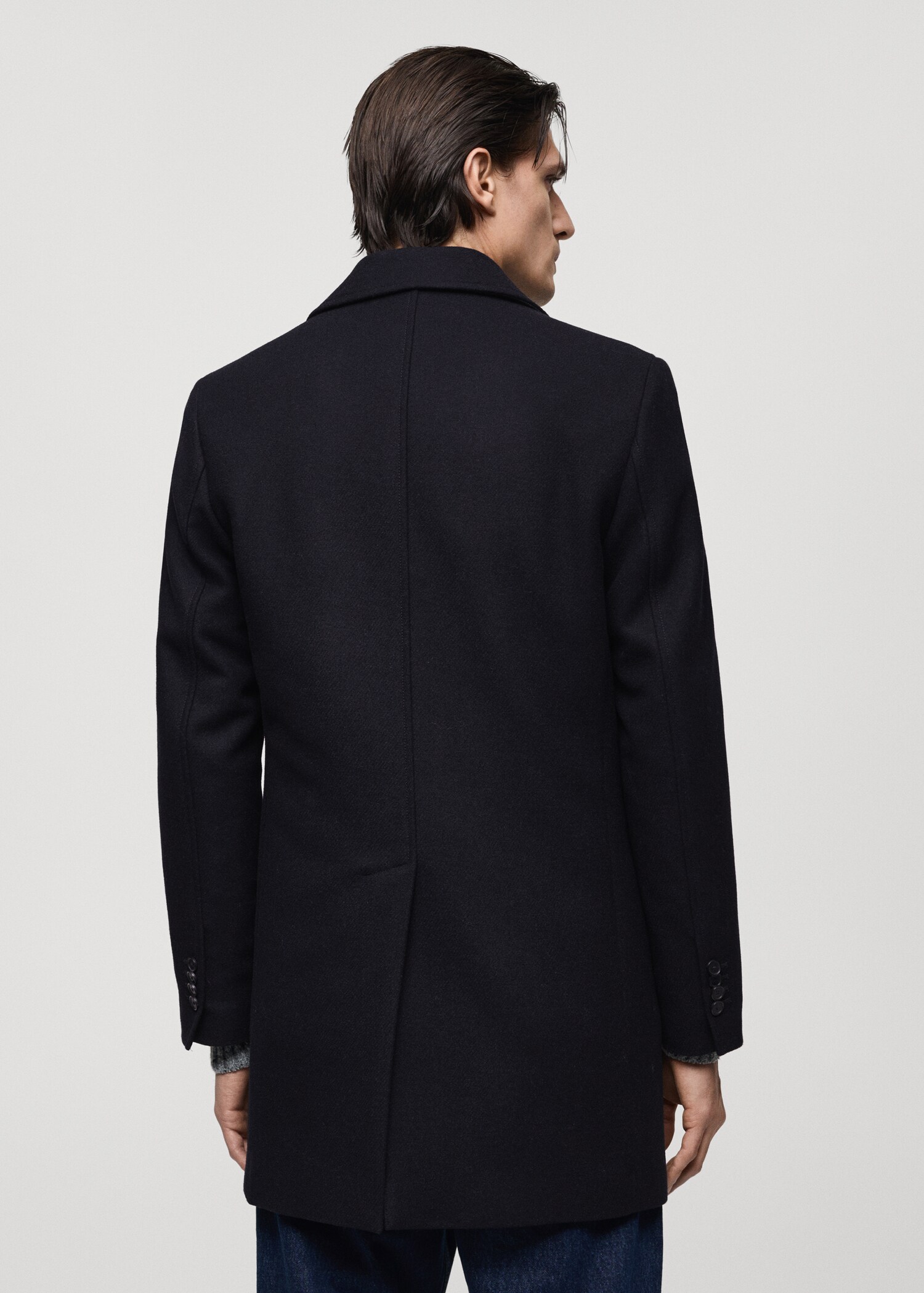 Abric lleuger llana reciclada - Revers de l'article