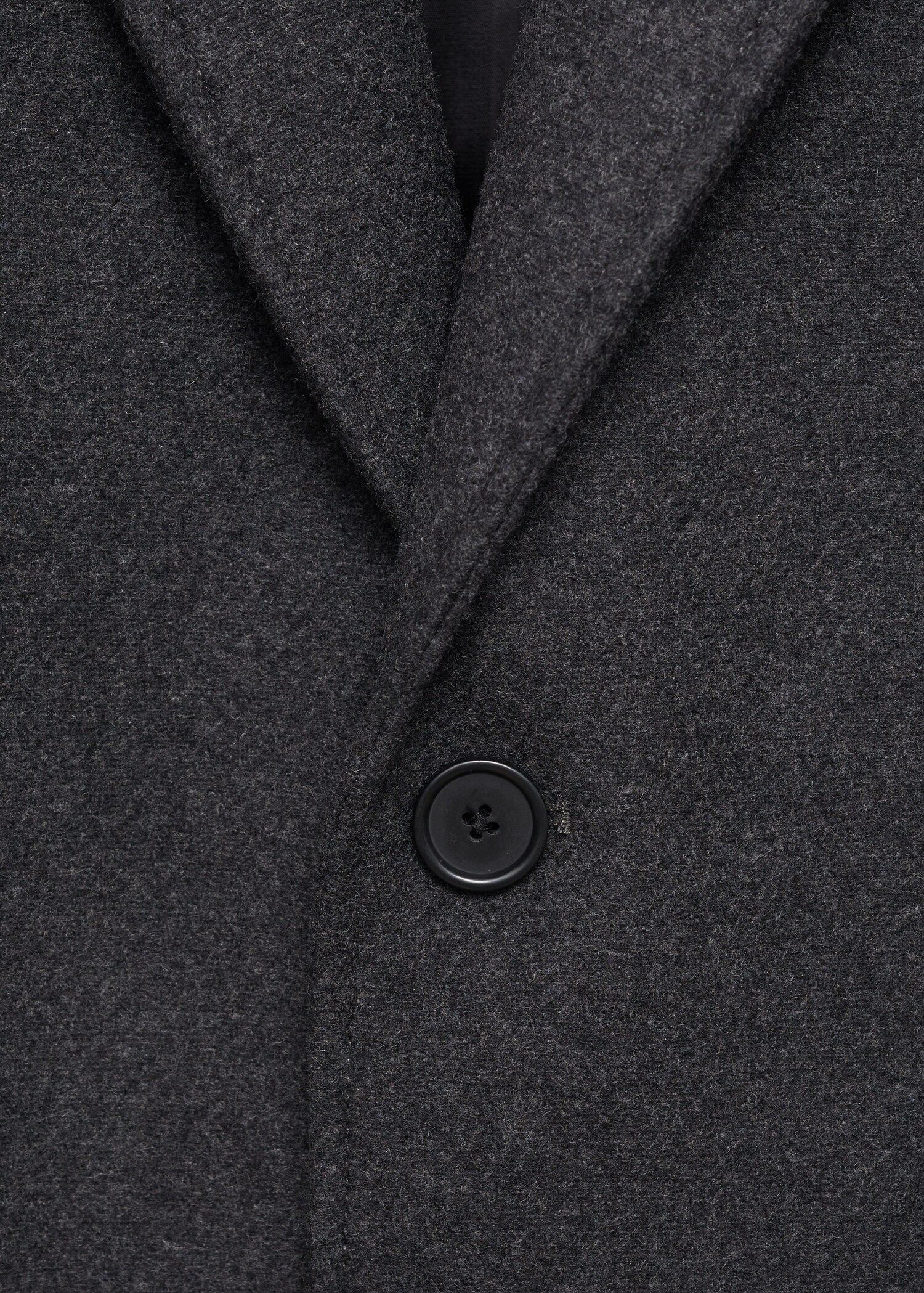 Lightweight recycled wool coat - Details of the article 8