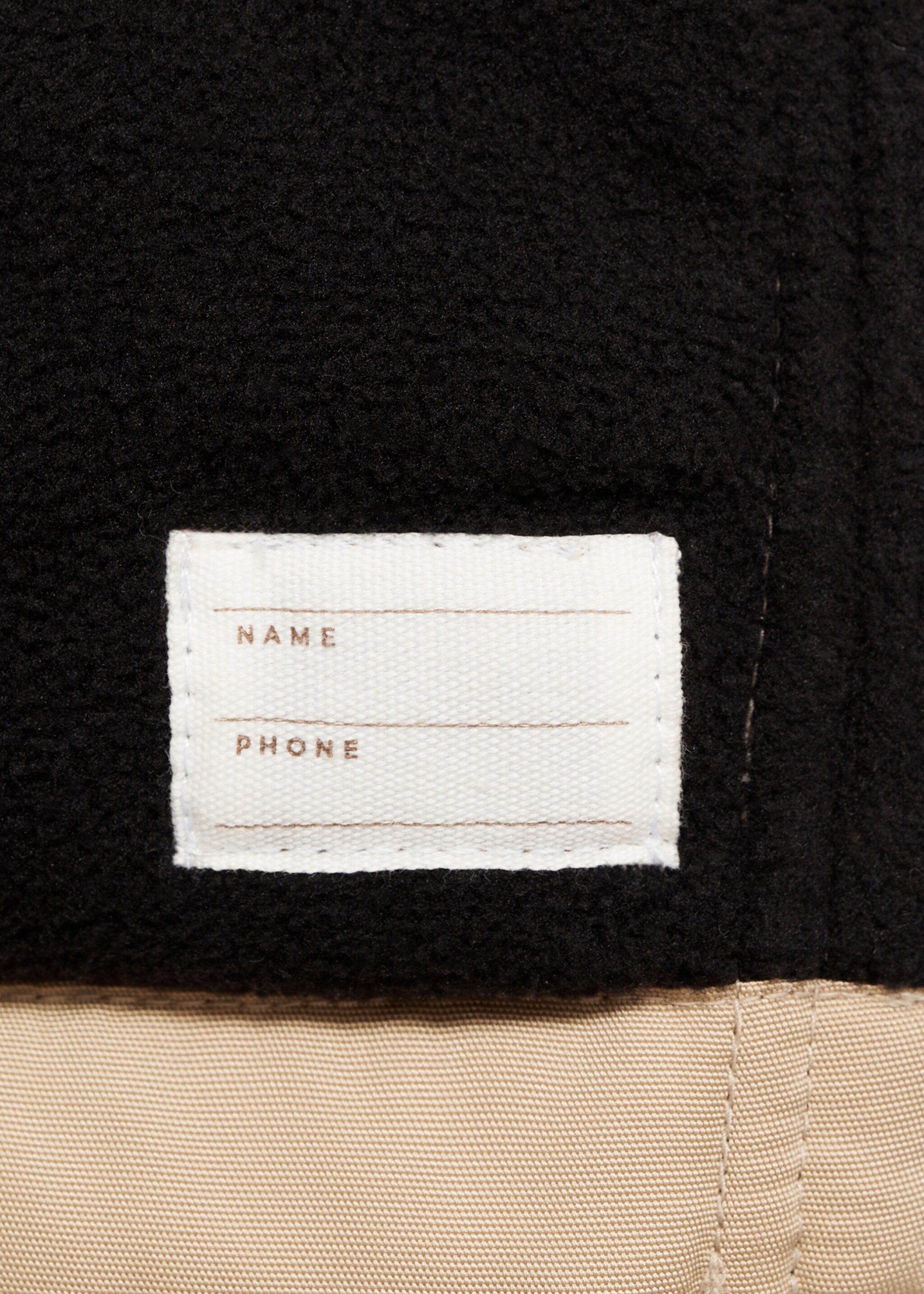 Hooded coat - Details of the article 0, Sand. Ref: 77045966-00.