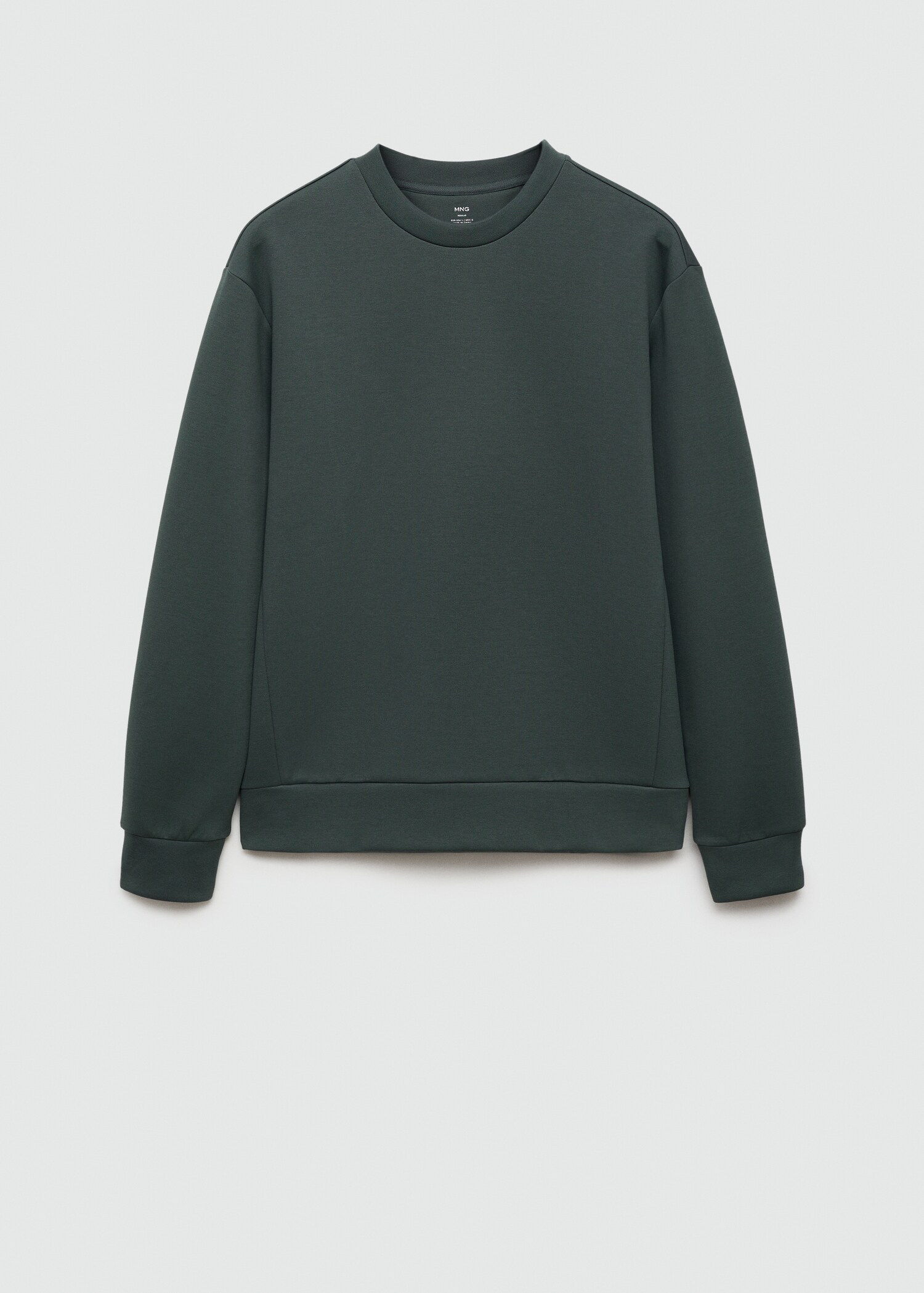 Comfort stretch sweatshirt in crease-resistant fabric - Article without model