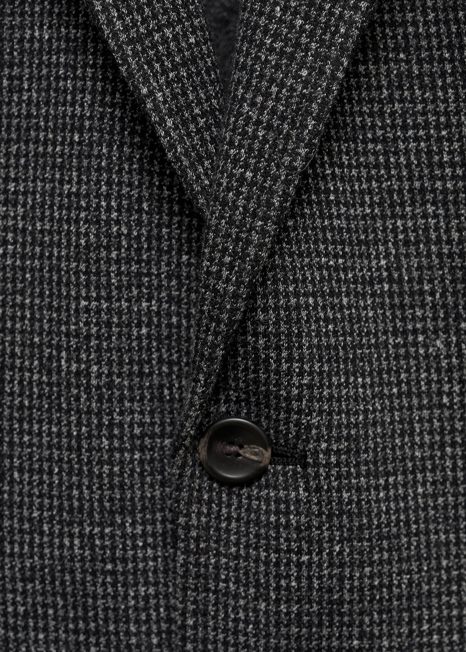 Slim Fit-Sakko mit Mikro-Hahnentrittmuster - Detail des Artikels 8