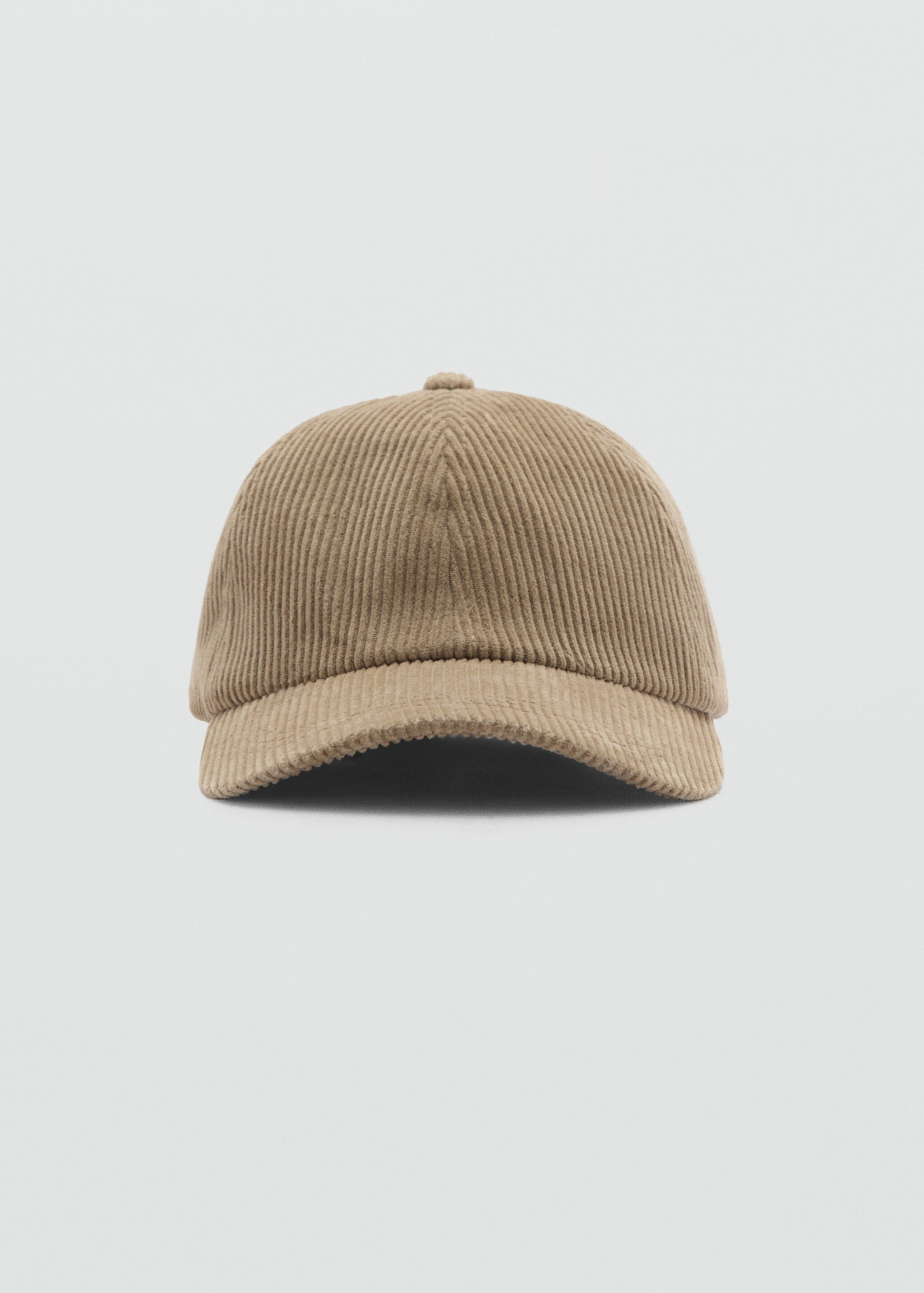 Casquette velours côtelé - Plan moyen