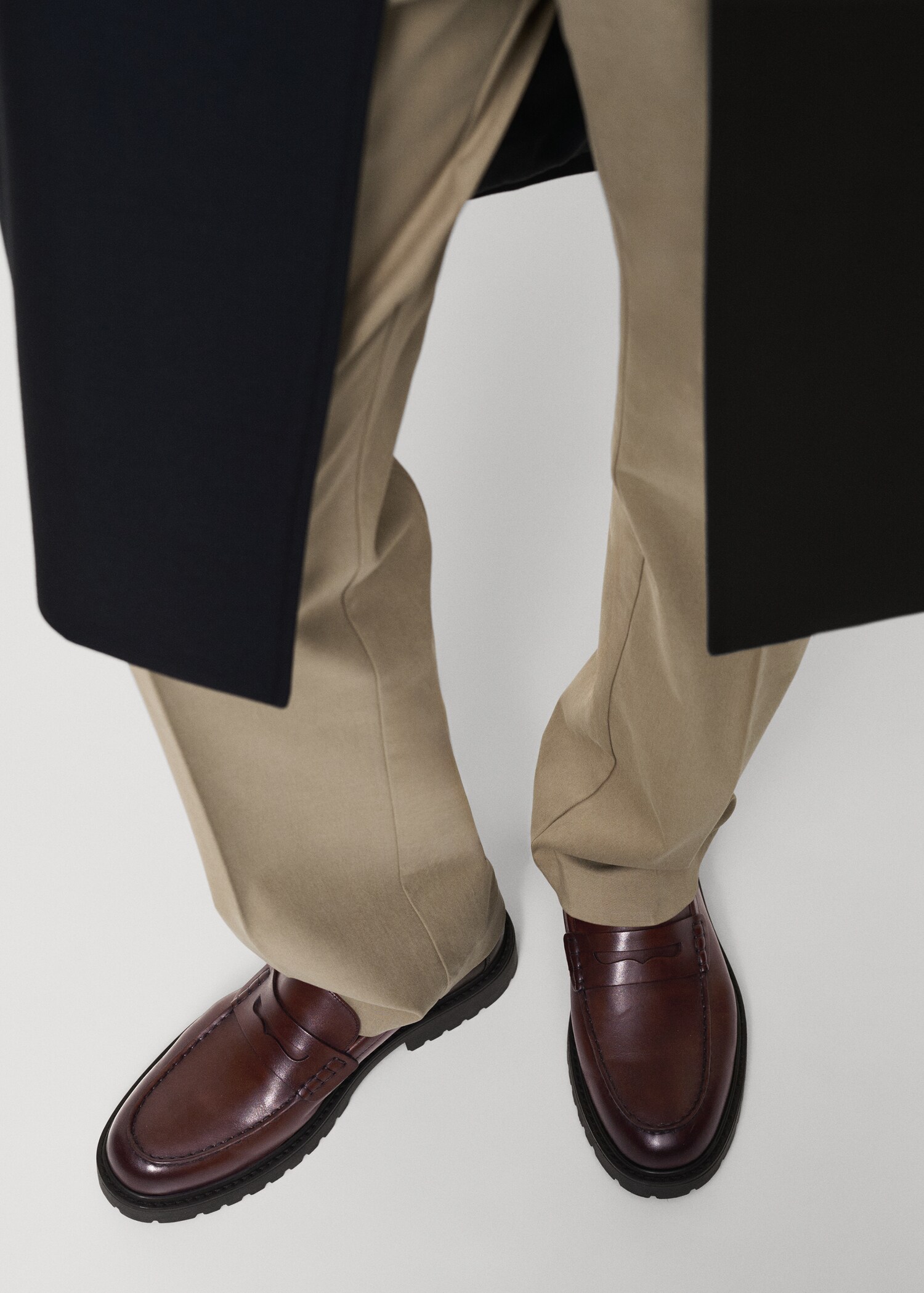 Leather penny loafers - Details of the article 9