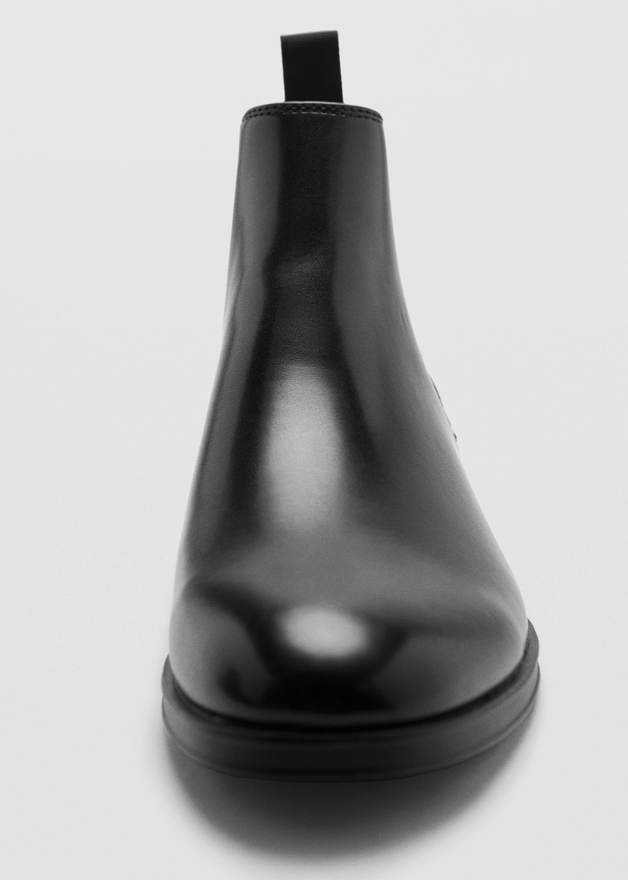 Botim chelsea com efeito de pele - Pormenor do artigo 2, Preto. Ref: 77045980-00.