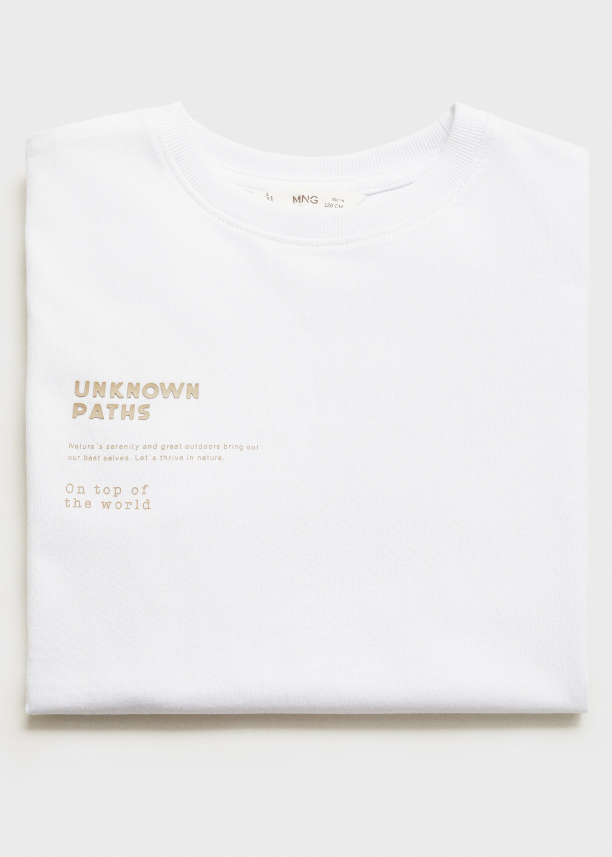 Camiseta estampada algodón - Detalle del artículo 0