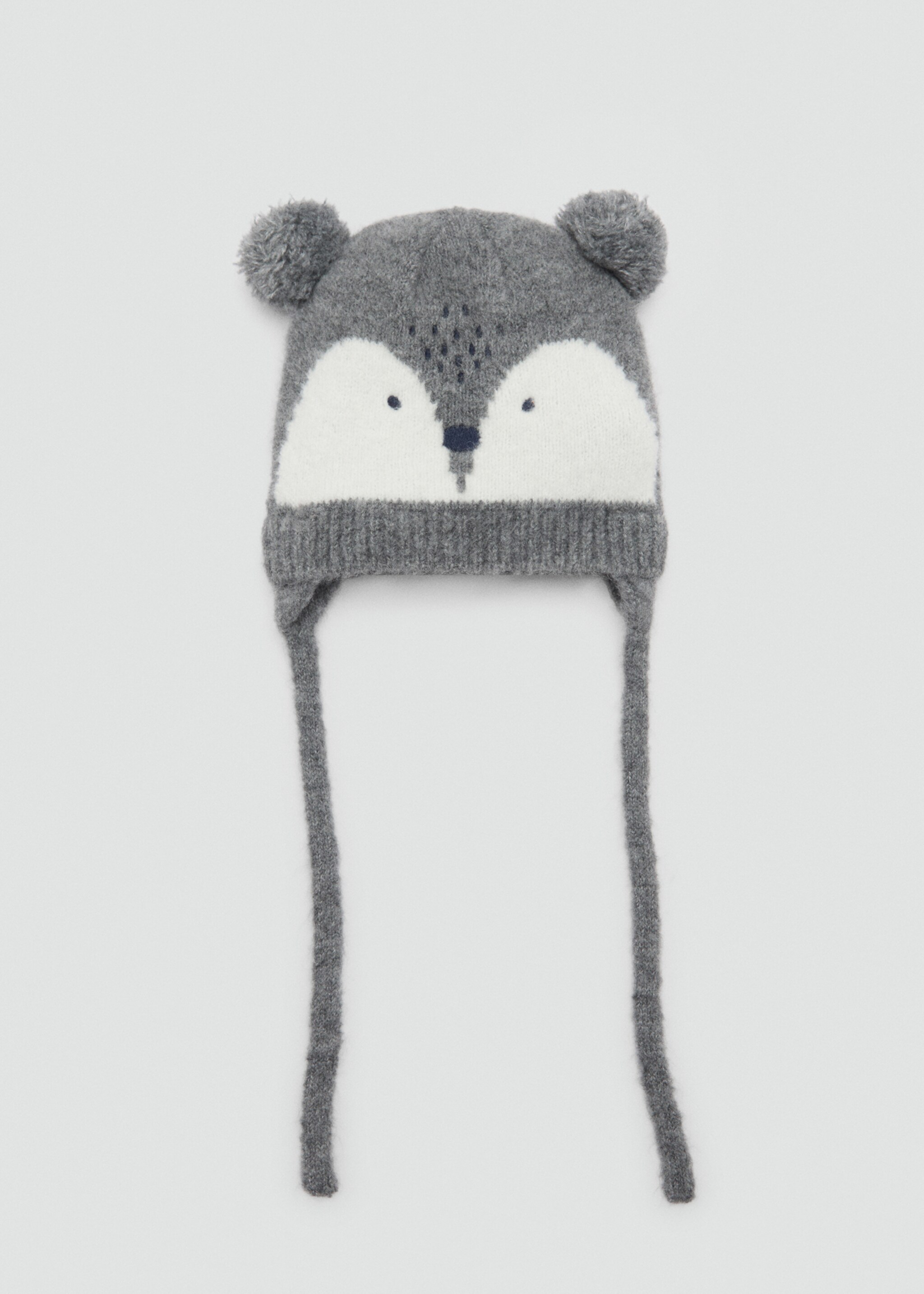 Raccoon knitted hat - Article without model