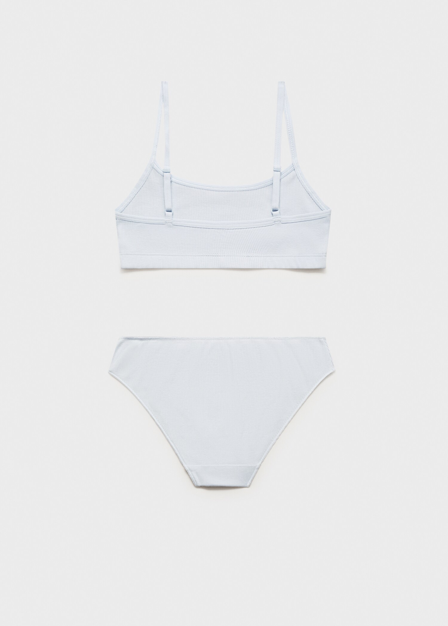 Cotton underwear set - Reverse of the article