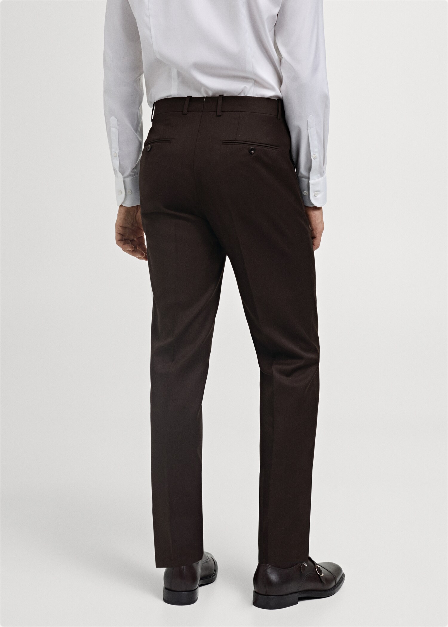 Pantalon costume Venecia 100 % laine vierge - Verso de l’article