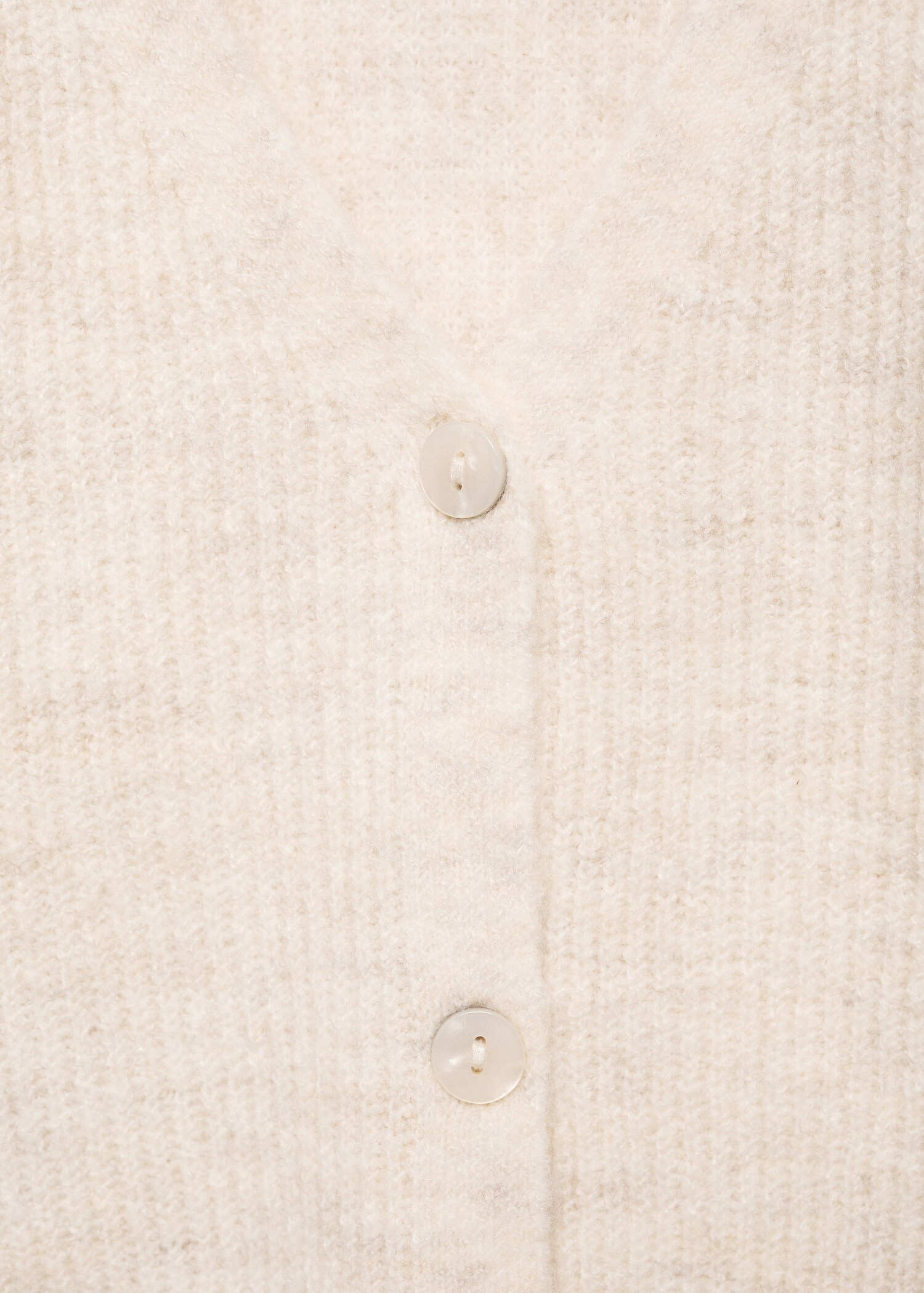 Cardigan côtelé boutons - Détail de l'article 8