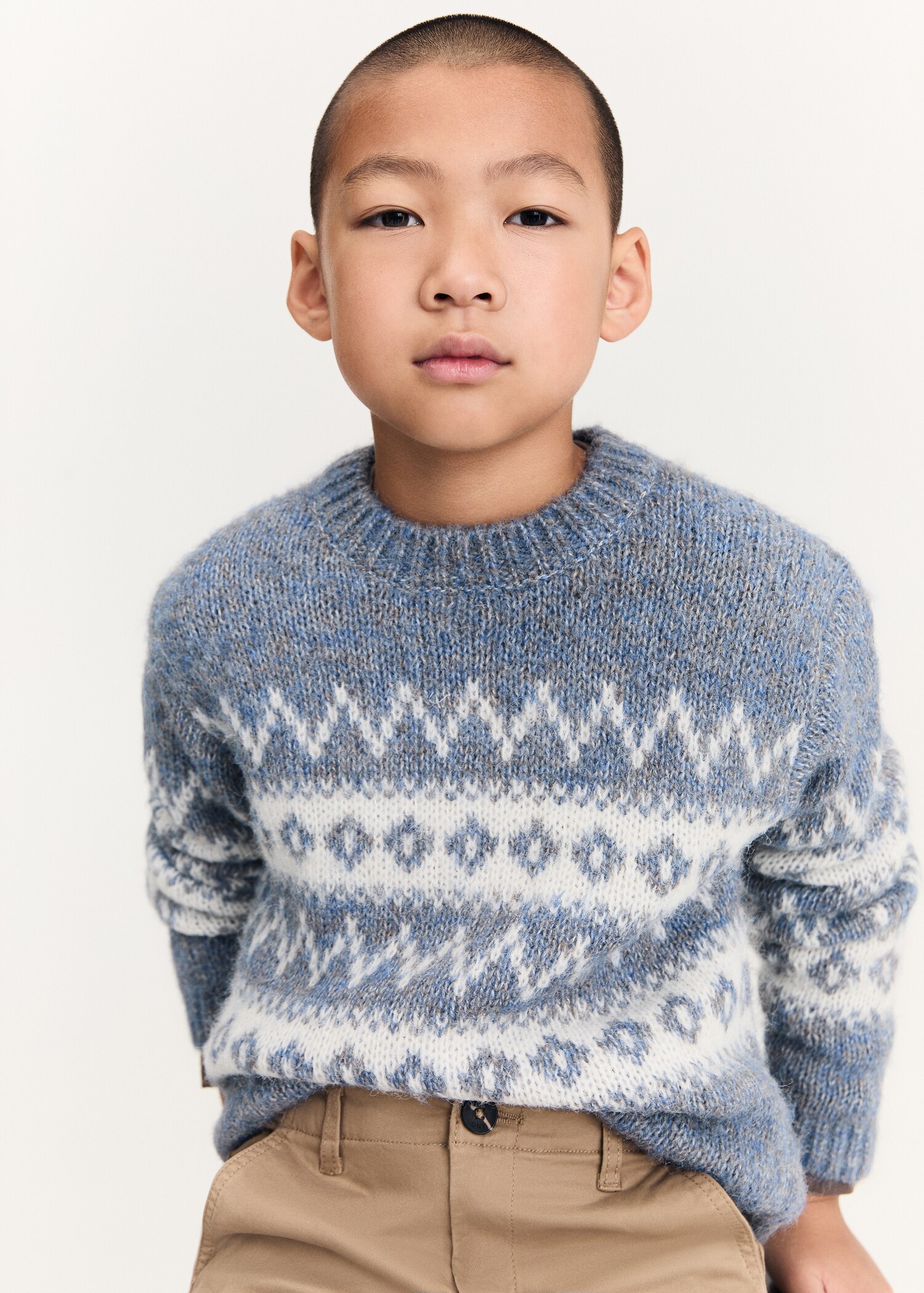 Jacquard sweater - Details of the article 1