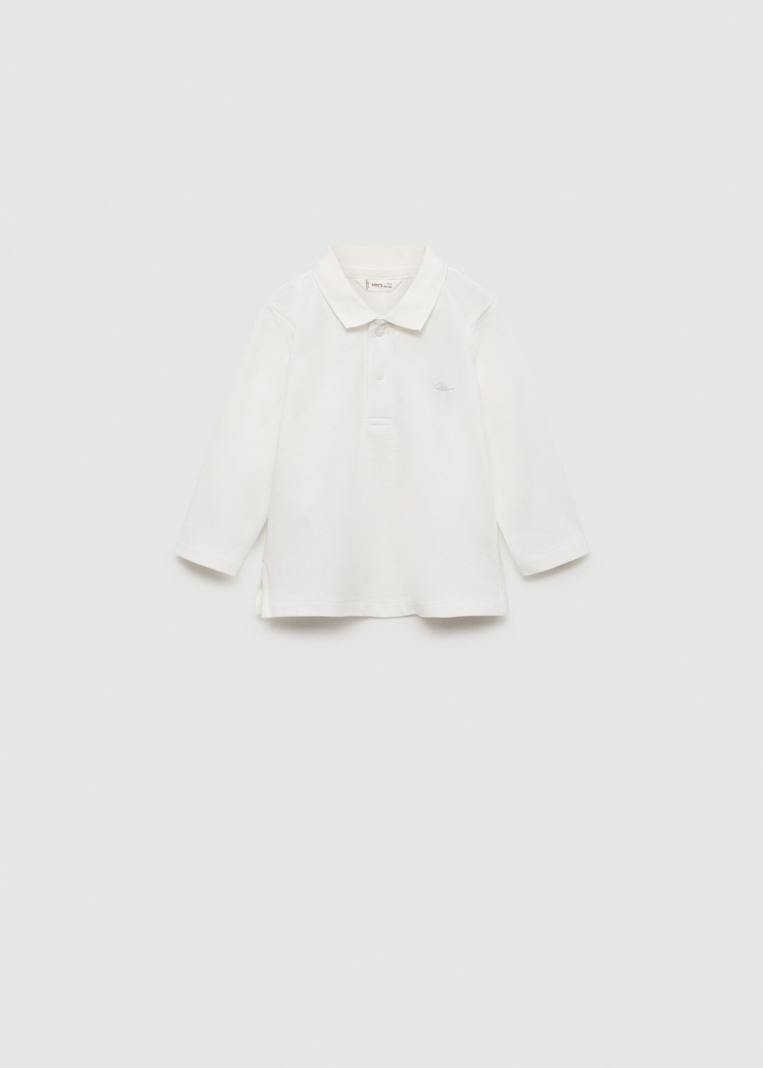 Long sleeves cotton polo - Article without model