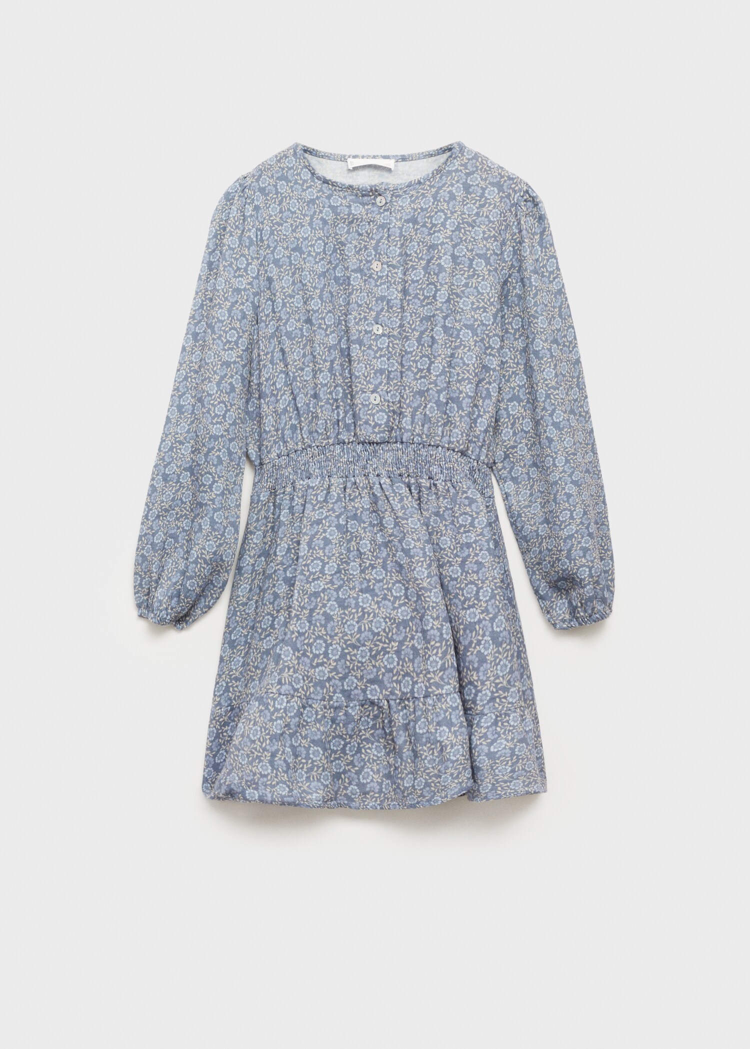 Florales Kleid mit Knöpfen - Artikel ohne Model