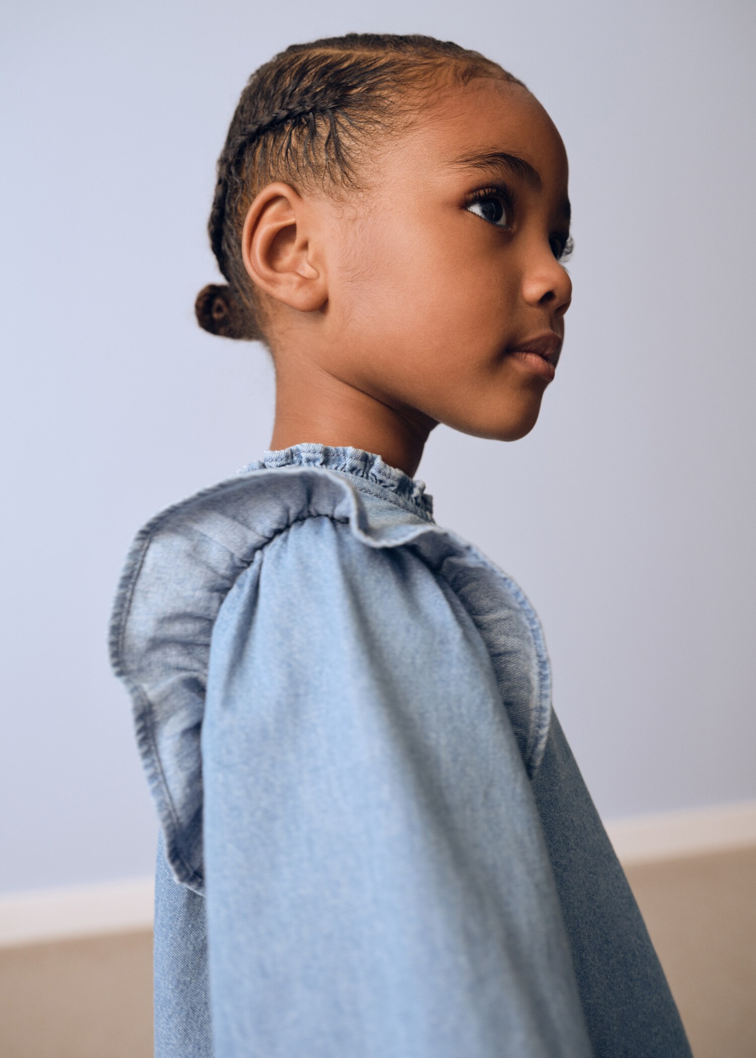 Blusa denim volante - Detalle del artículo 5