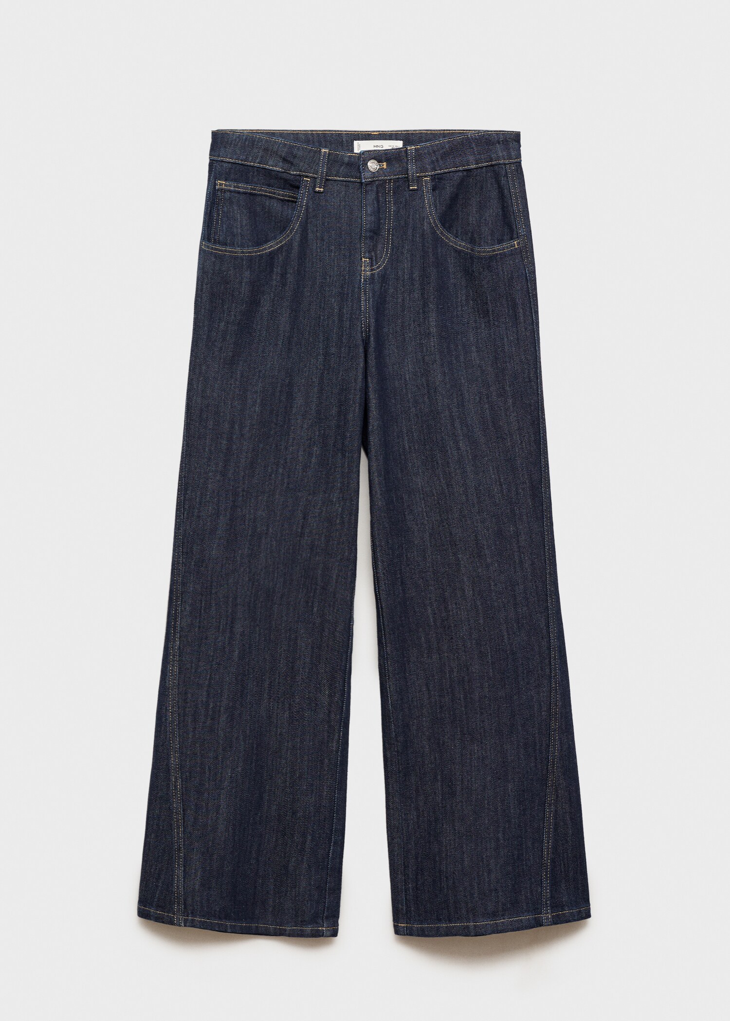 Jeans wideleg tiro bajo - Artículo sin modelo