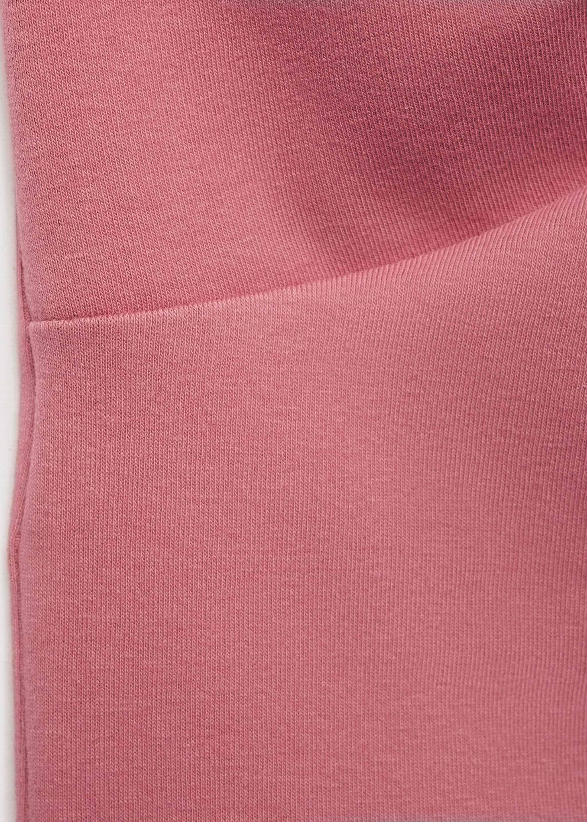 Knot crop top - Details of the article 0, Pastel Pink. Ref: 77046359-00.