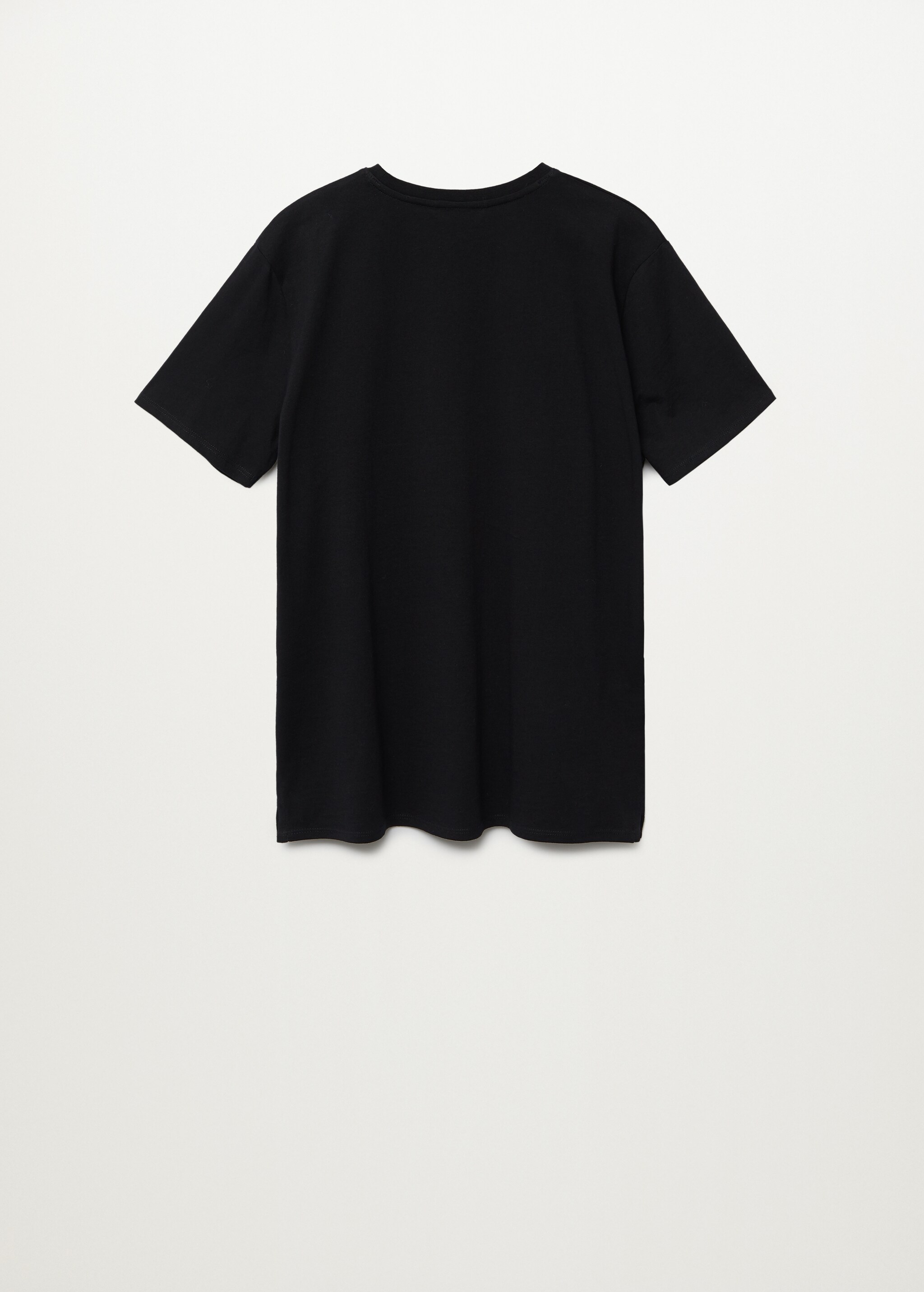 Camiseta algodón orgánico mensajes - Reverso del artículo