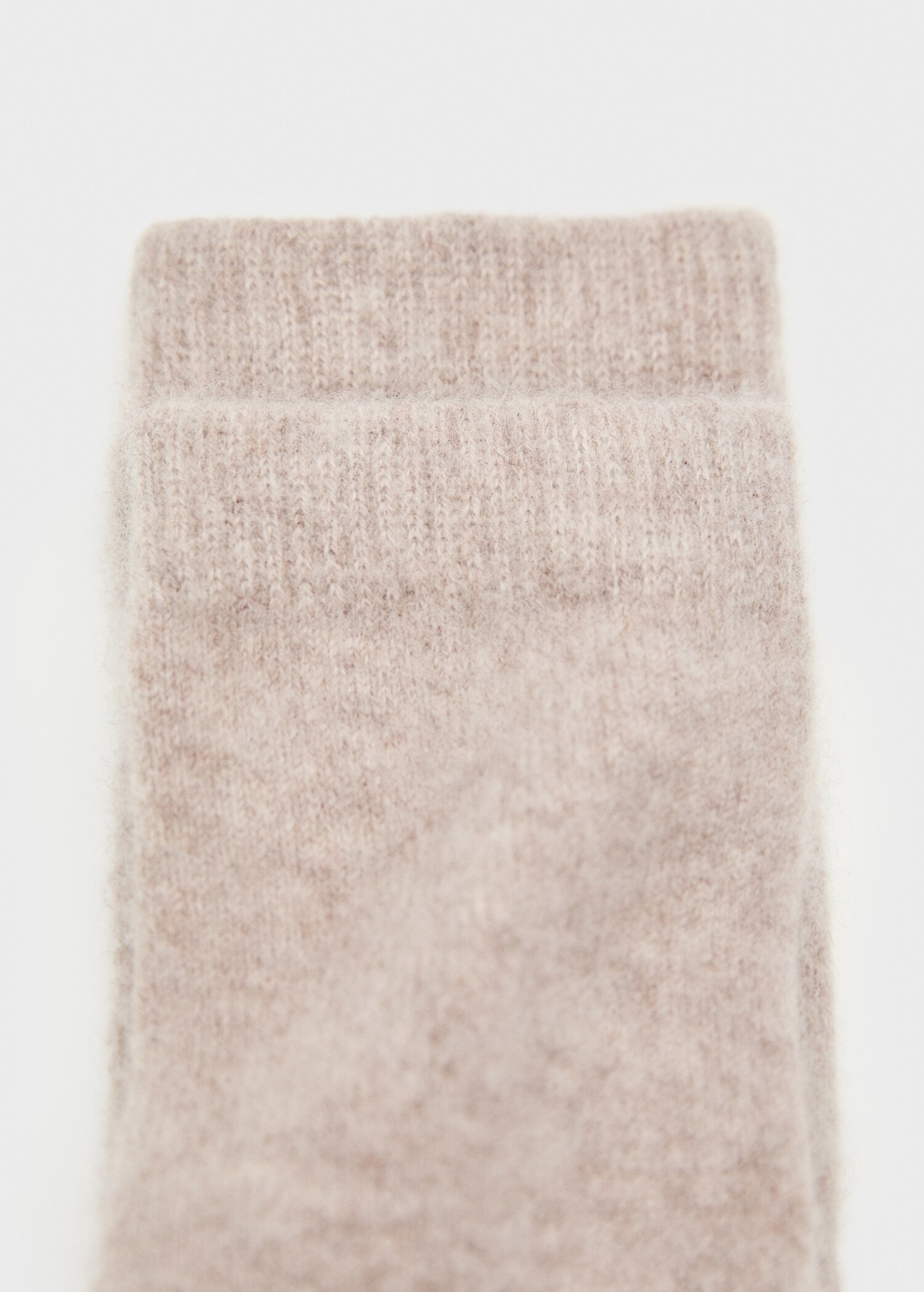 Stricksocken aus Kaschmir - Mittlere Ansicht