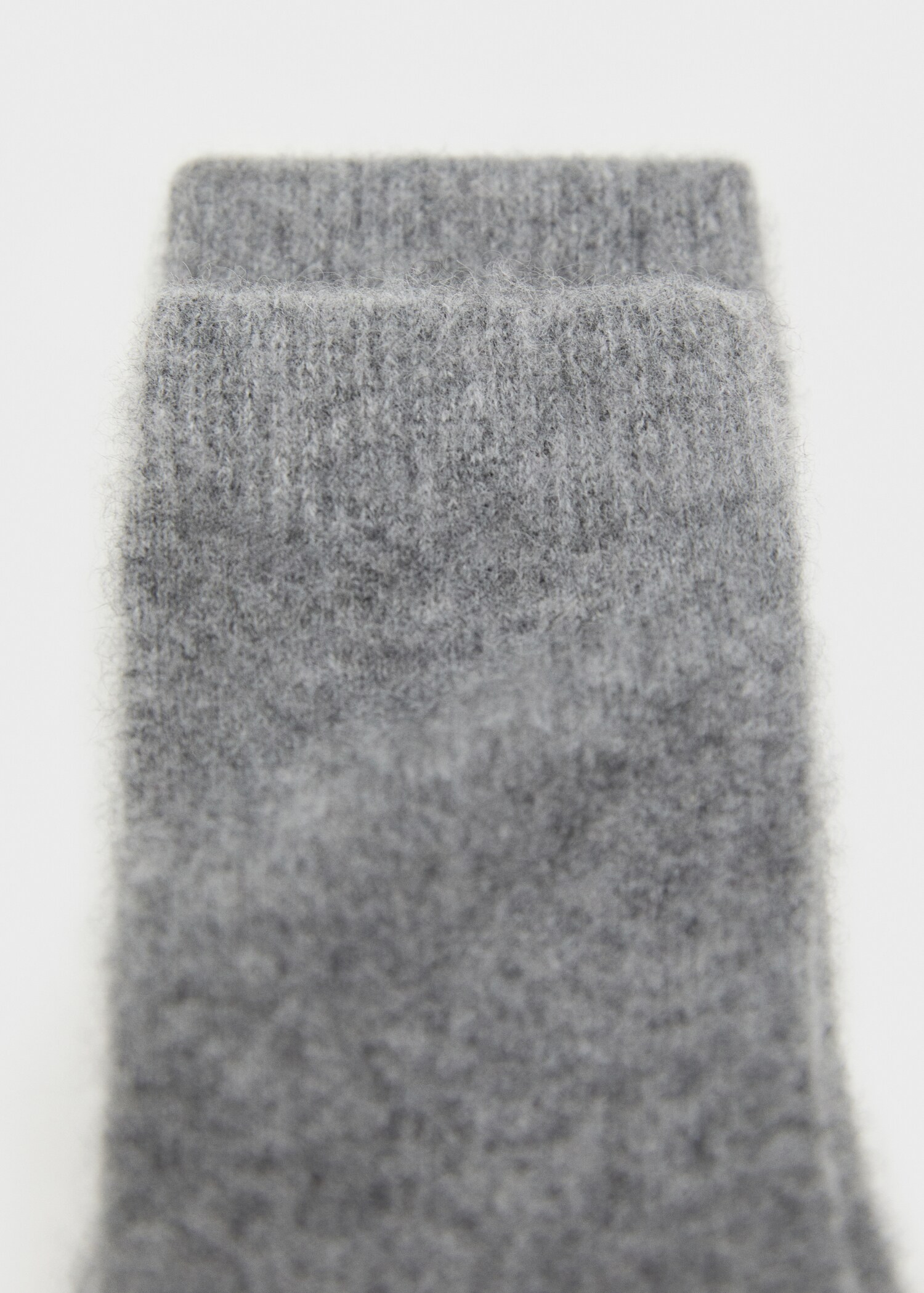 Stricksocken aus Kaschmir - Mittlere Ansicht