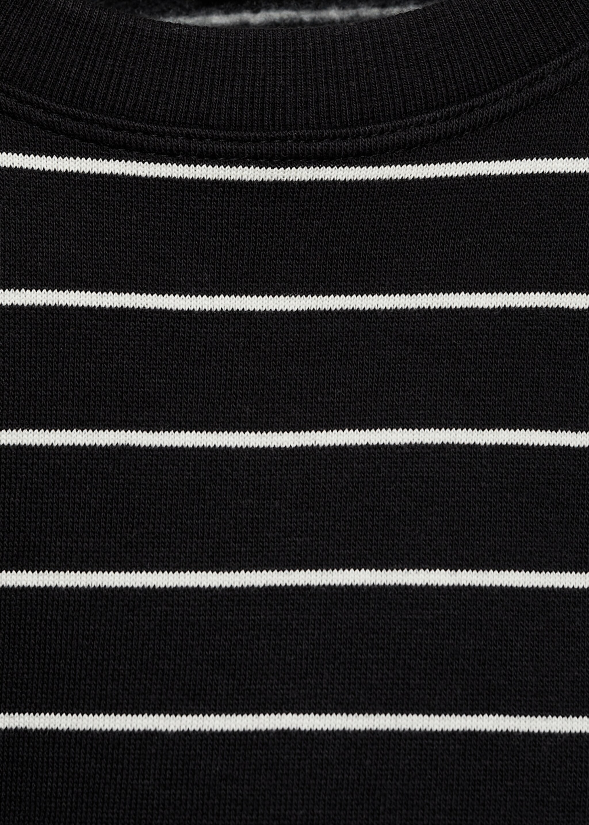 Striped cotton-blend sweatshirt - Details of the article 8