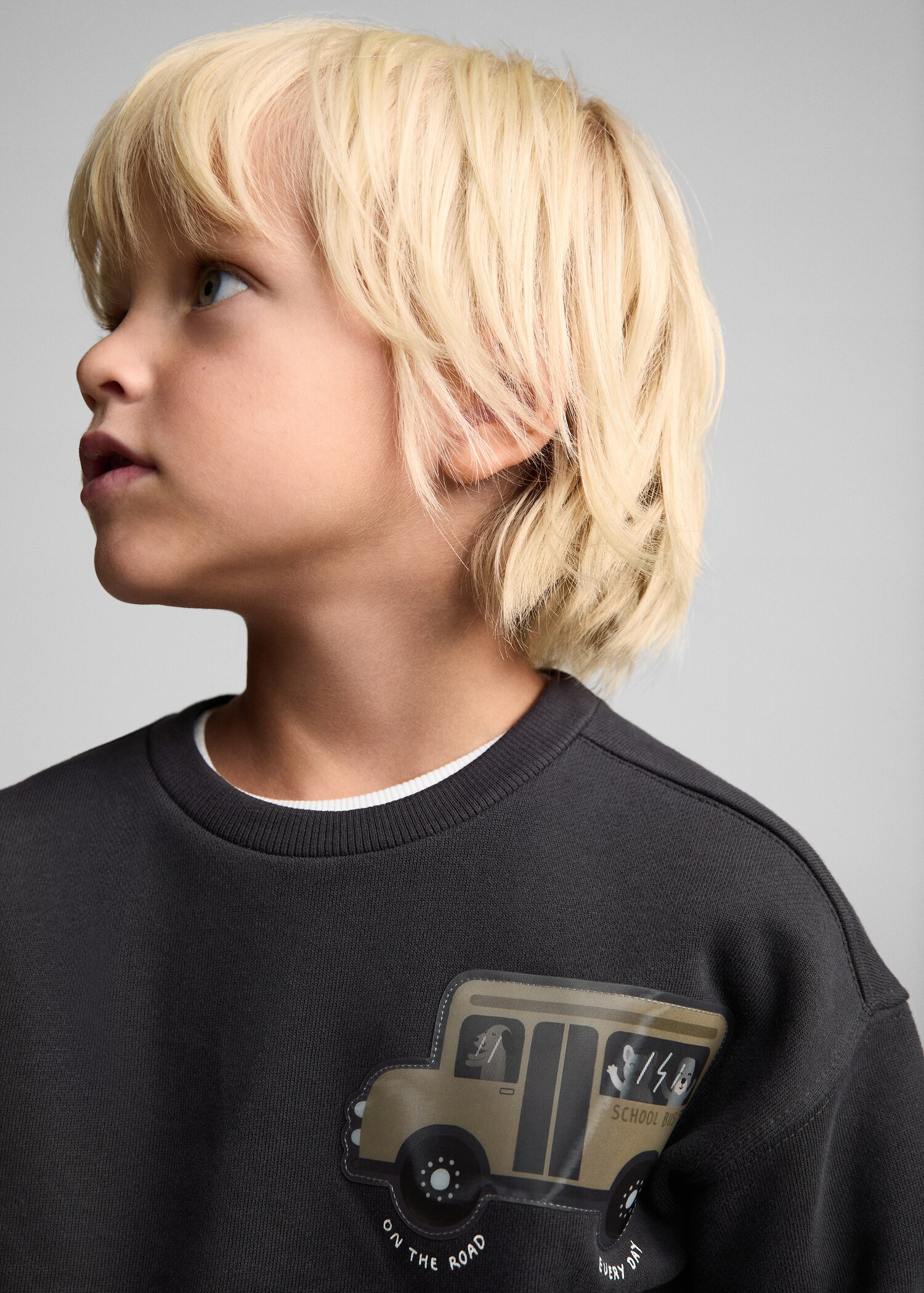 Bedrukt katoenen sweatshirt - Detail van het artikel 1
