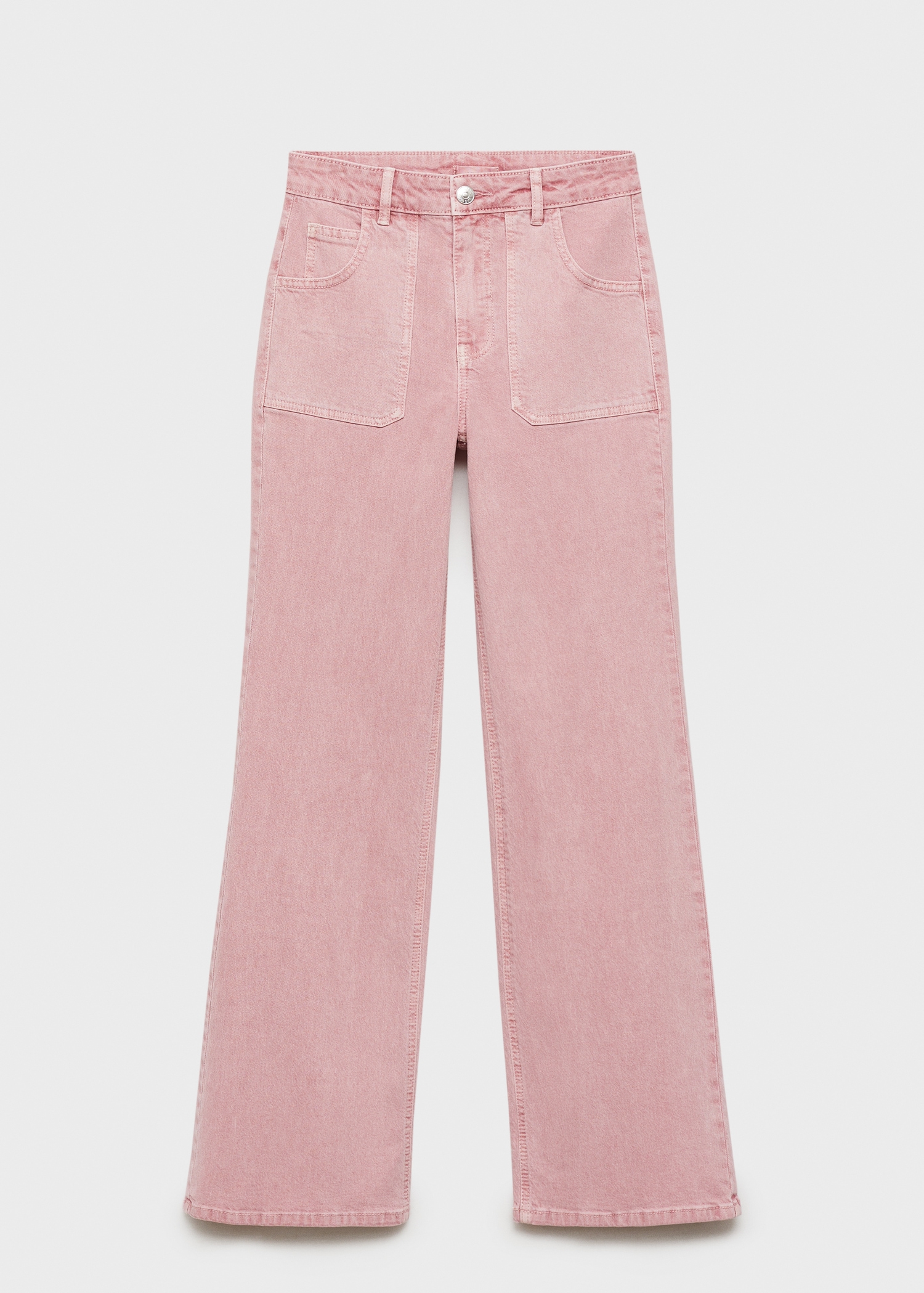Pockets straight pants Teen Girl MANGO OUTLET USA