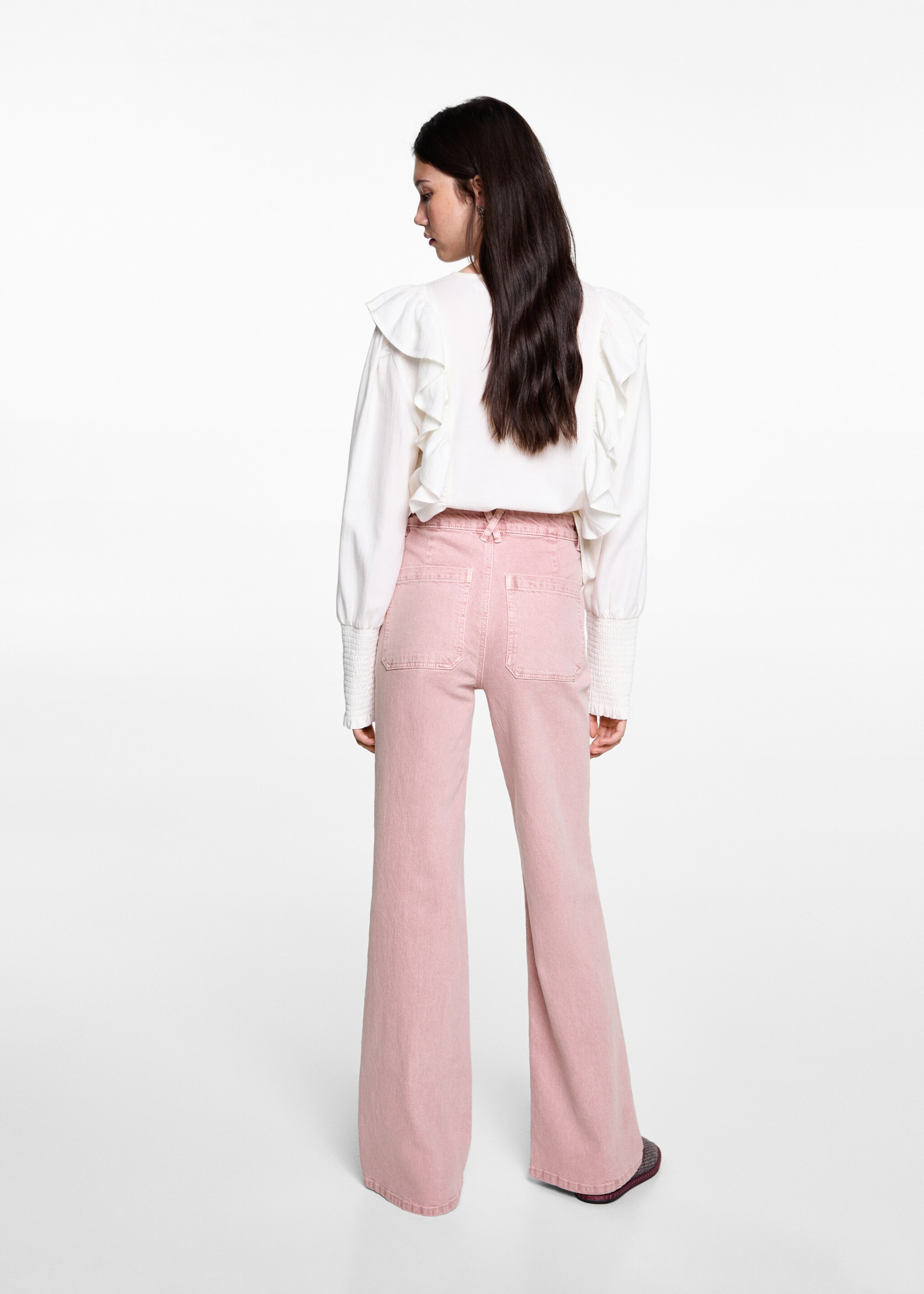 Pantalon droit poches - Verso de l’article