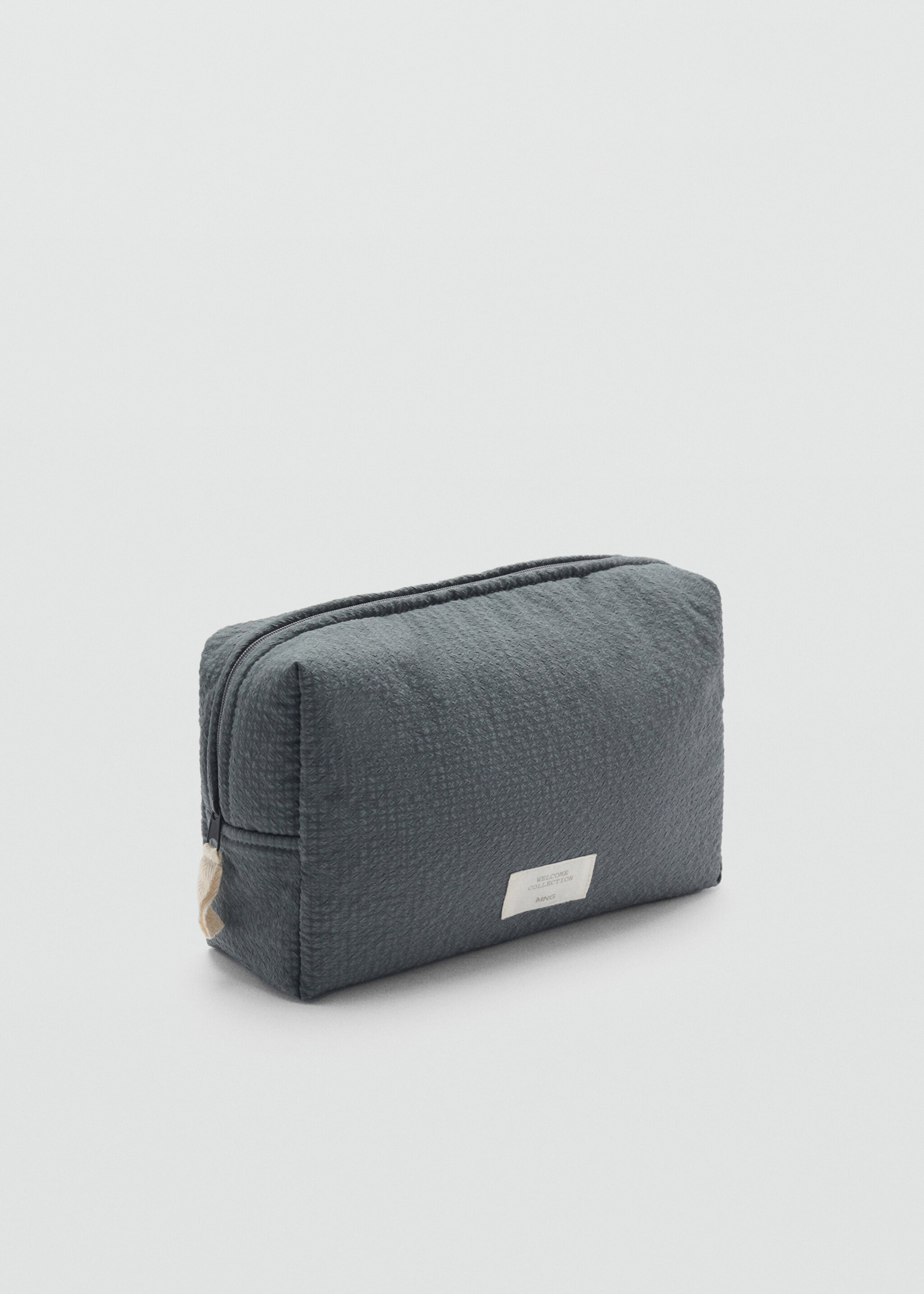 Large cosmetics bag - Medium plane, Charcoal. Ref: 77046748-00.