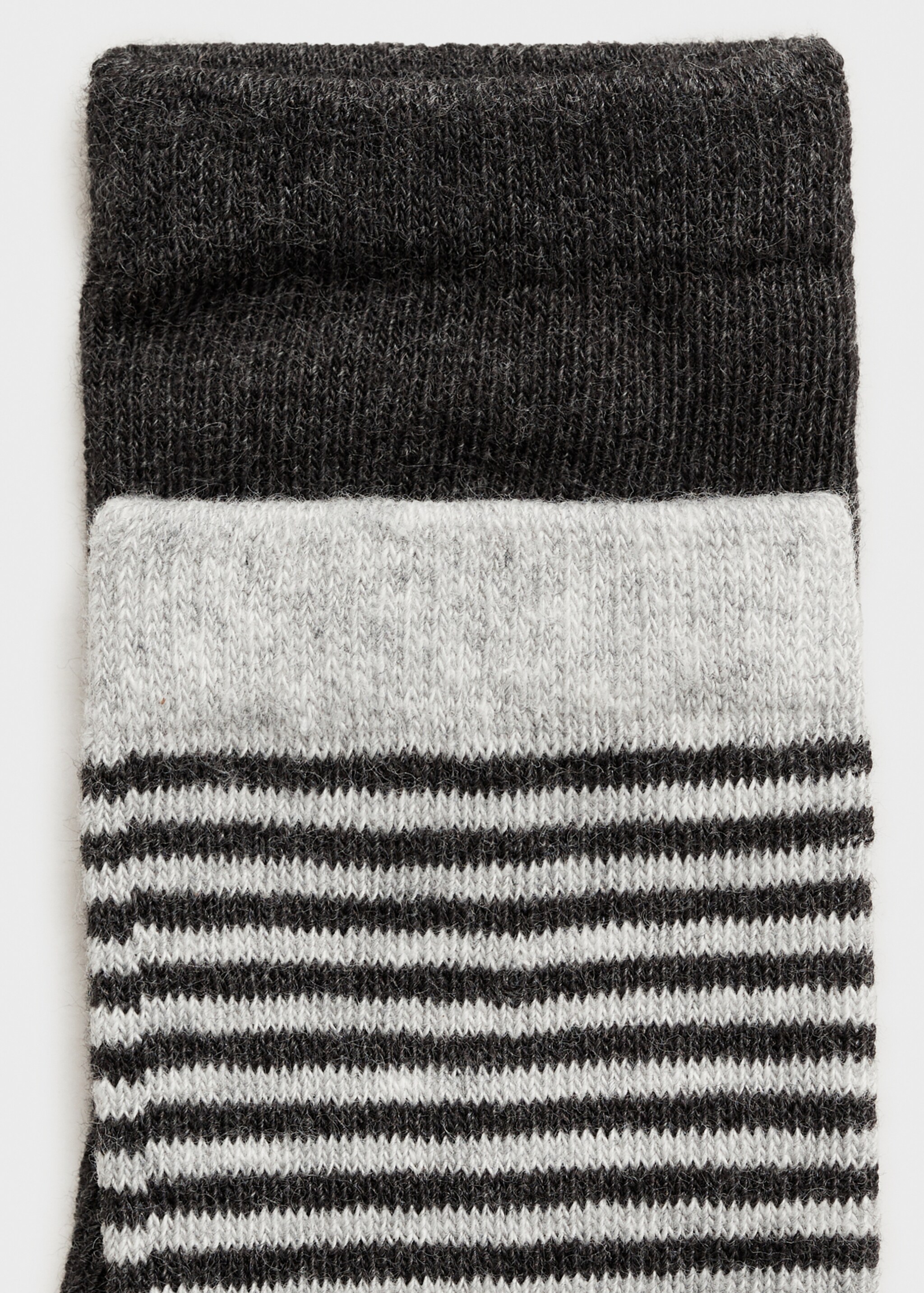 2 pack mixed socks - Details of the article 8, Charcoal. Ref: 77046754-00.