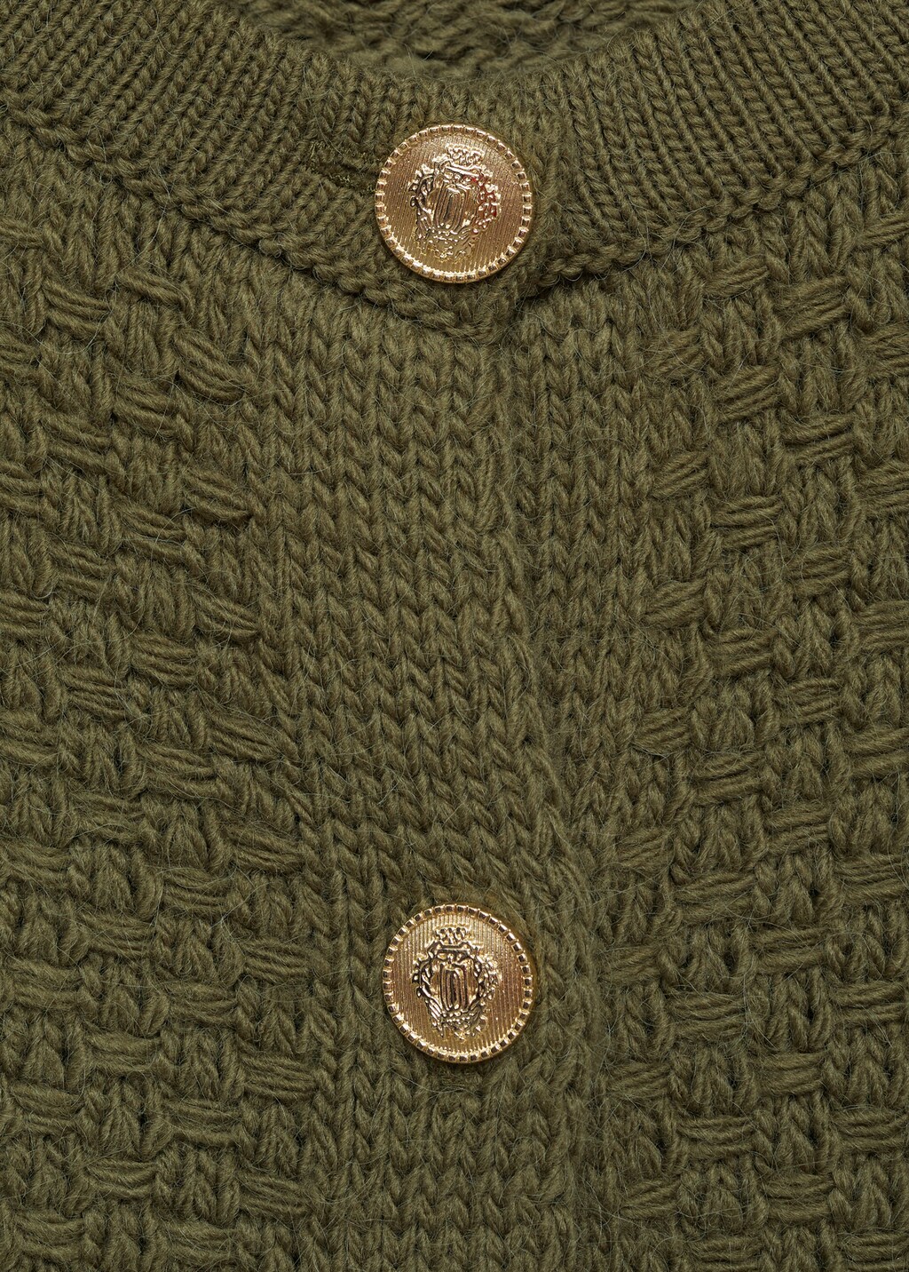Button knit cardigan - Women | MANGO OUTLET USA
