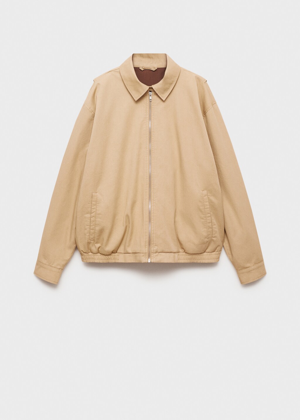 ジャケット・アウター RR COTTON BOMBER JACKET  BEIGE COTTON BOMBER JACKET - Beige | ZARA United States