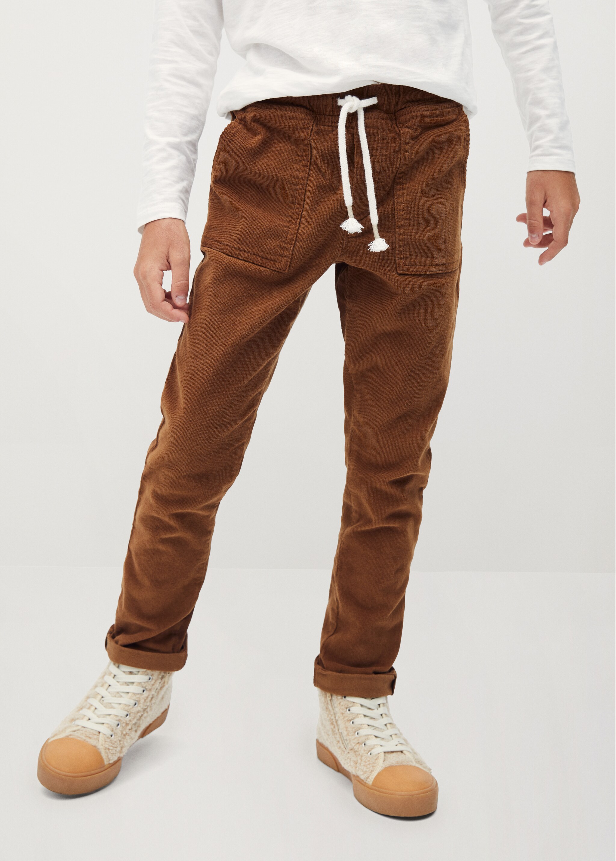 Pantalón recto mircopana - Plano medio