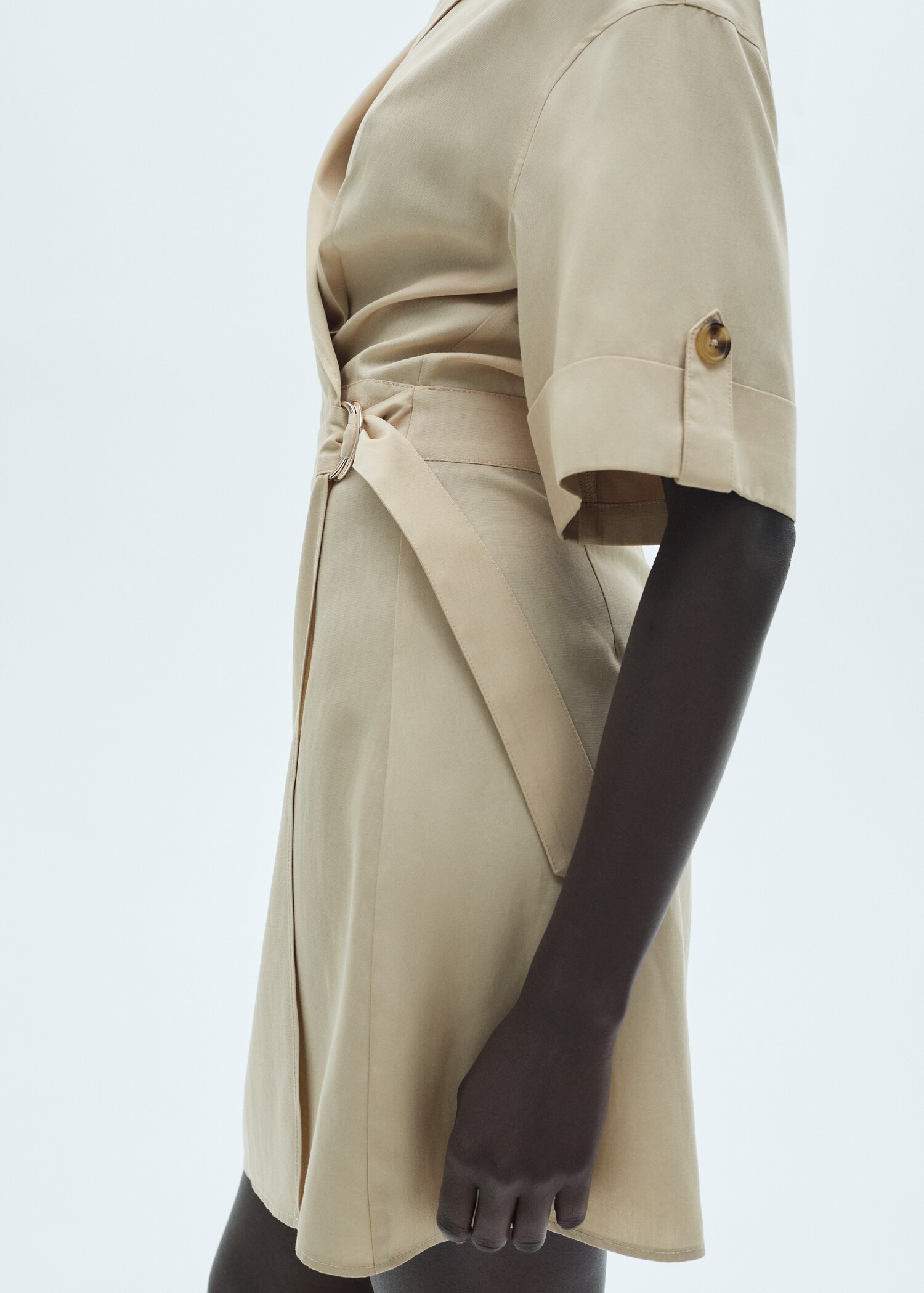 Robe Lyocell ceinture - Détail de l'article 1