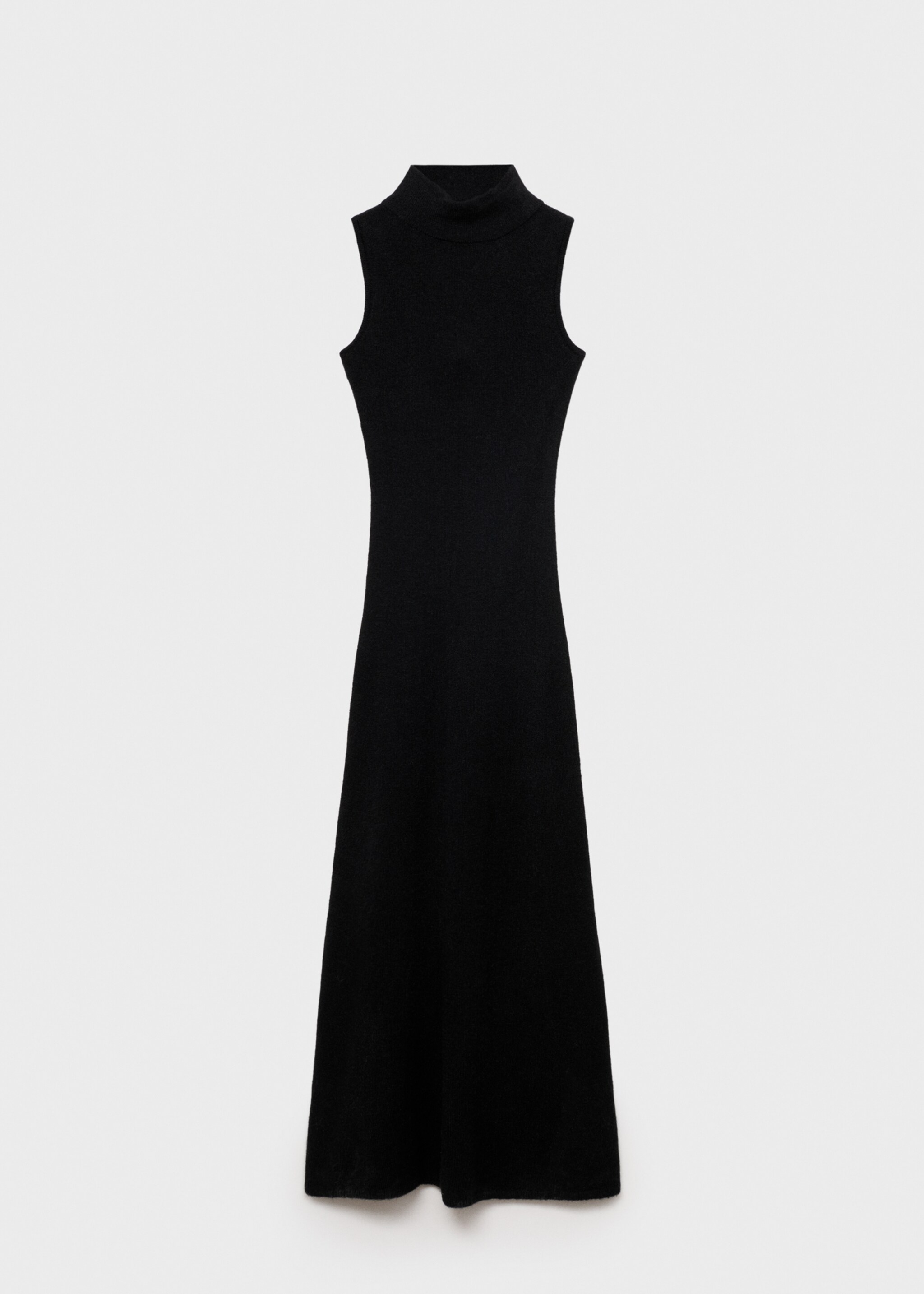 Vestito maglia schiena scoperta - Articolo senza modello, Nero. Ref: 77047662-00.