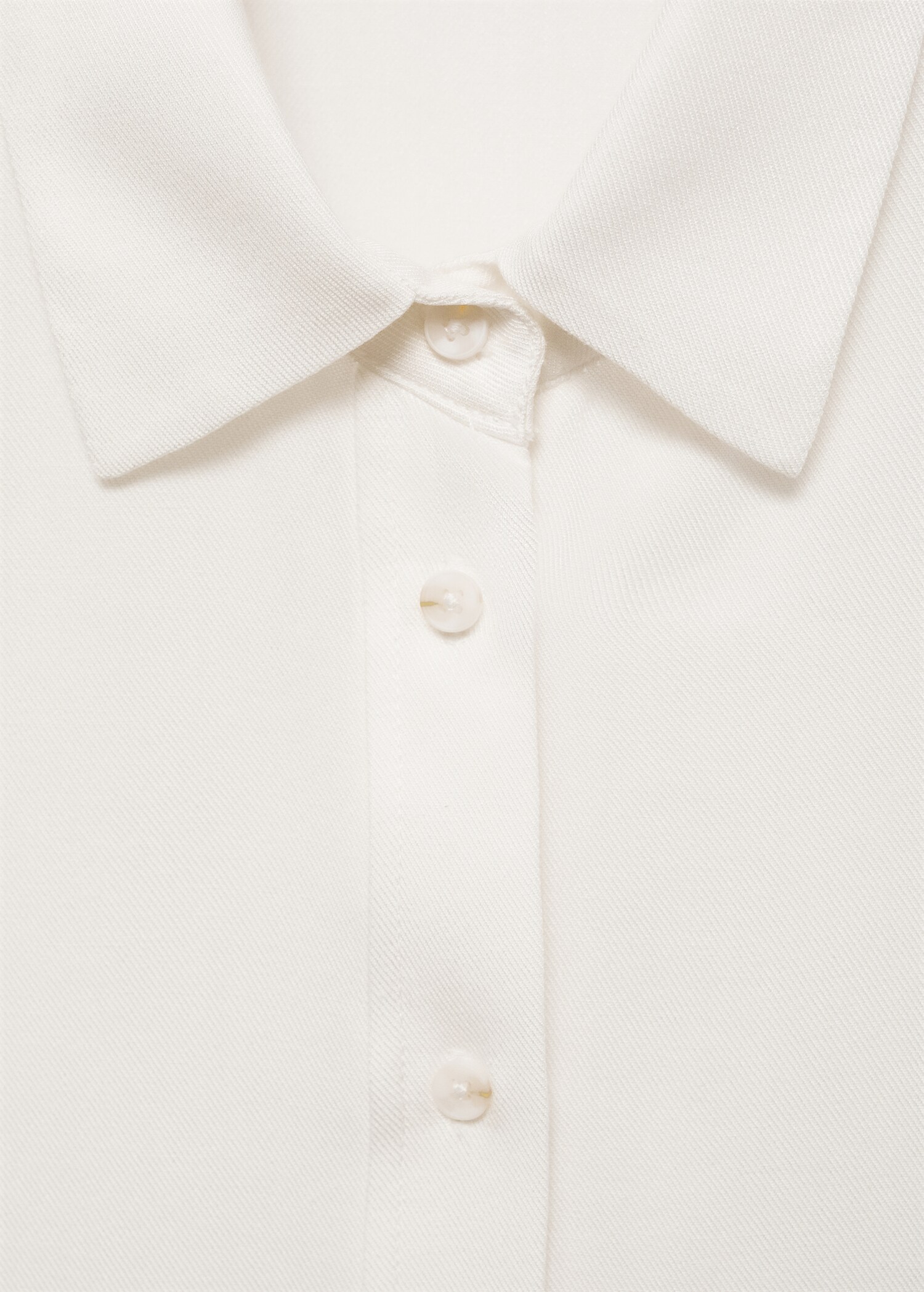 Buttoned flowy shirt - Details of the article 8