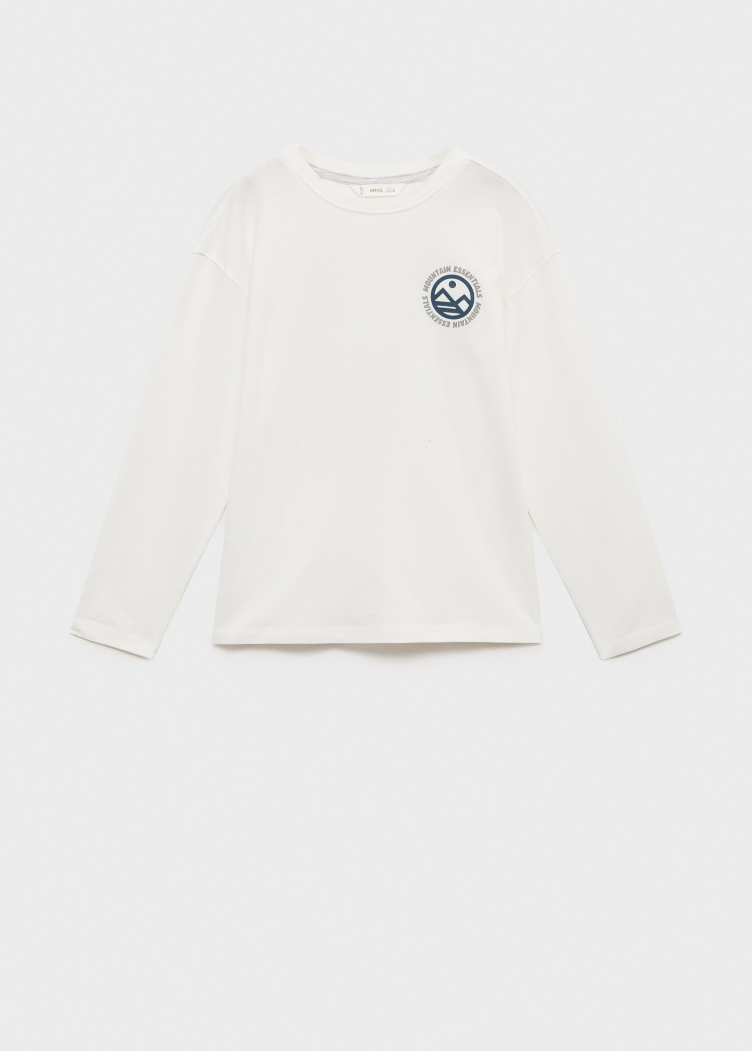Printed cotton-blend T-shirt - Article without model