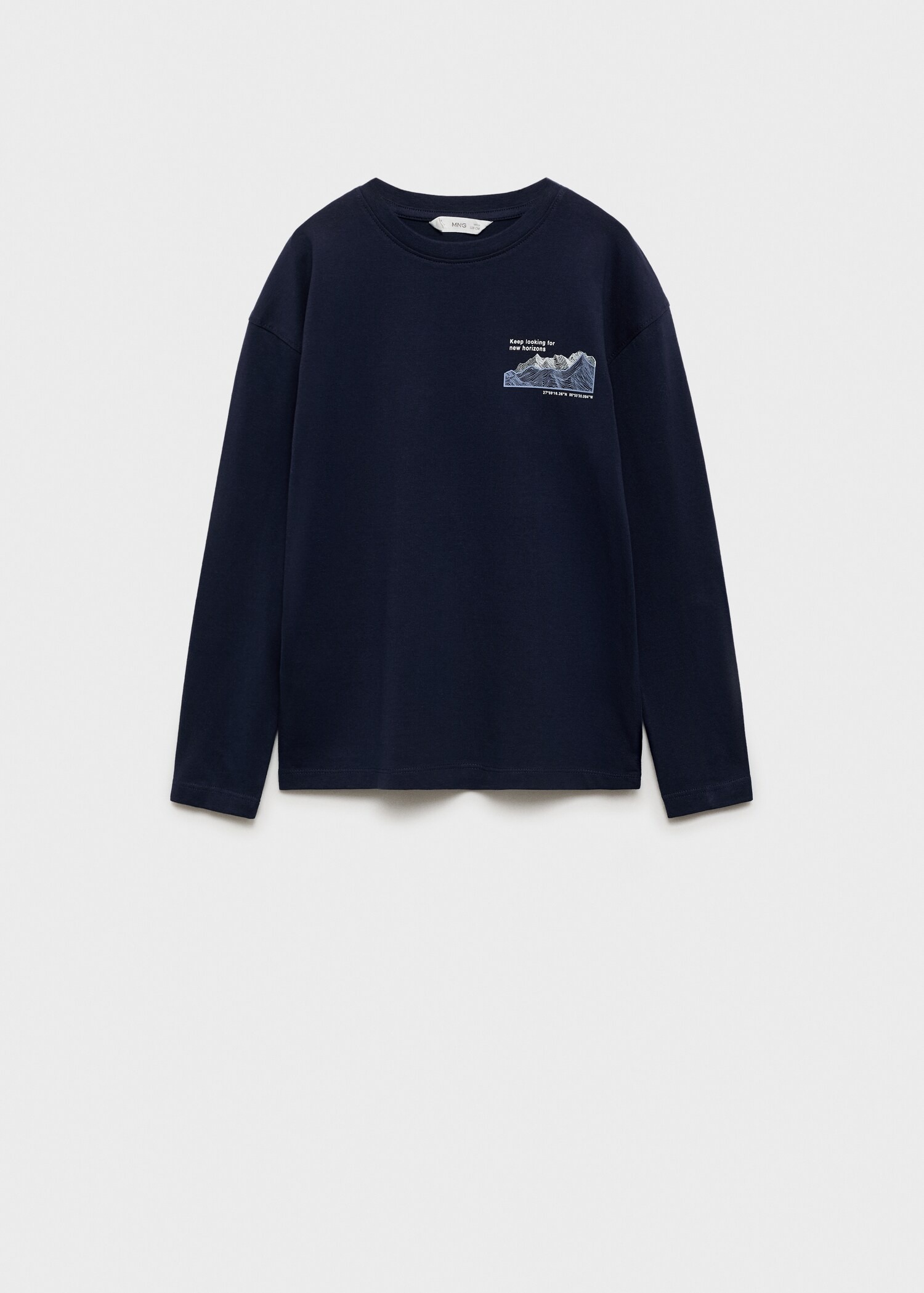 Printed long sleeve t-shirt - Article without model