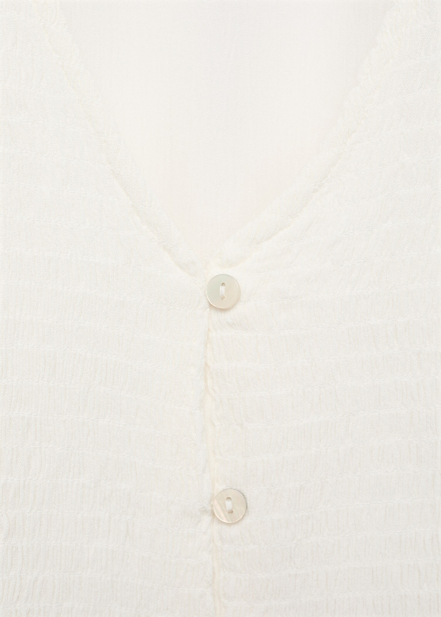 Fließende Bluse mit Raff-Details - Detail des Artikels 8