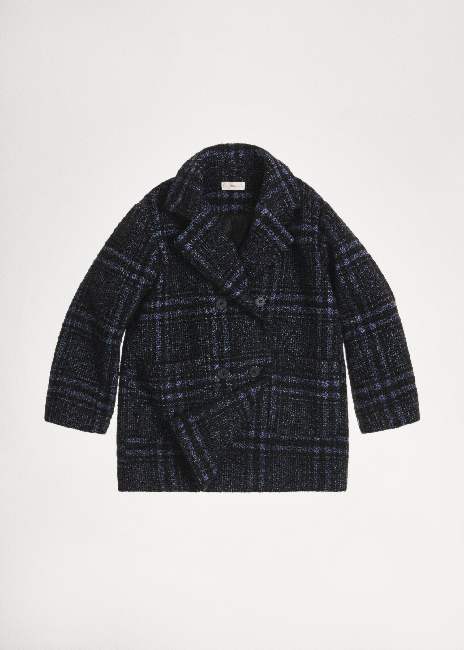 Manteau à carreaux en laine - Détail de l'article 6