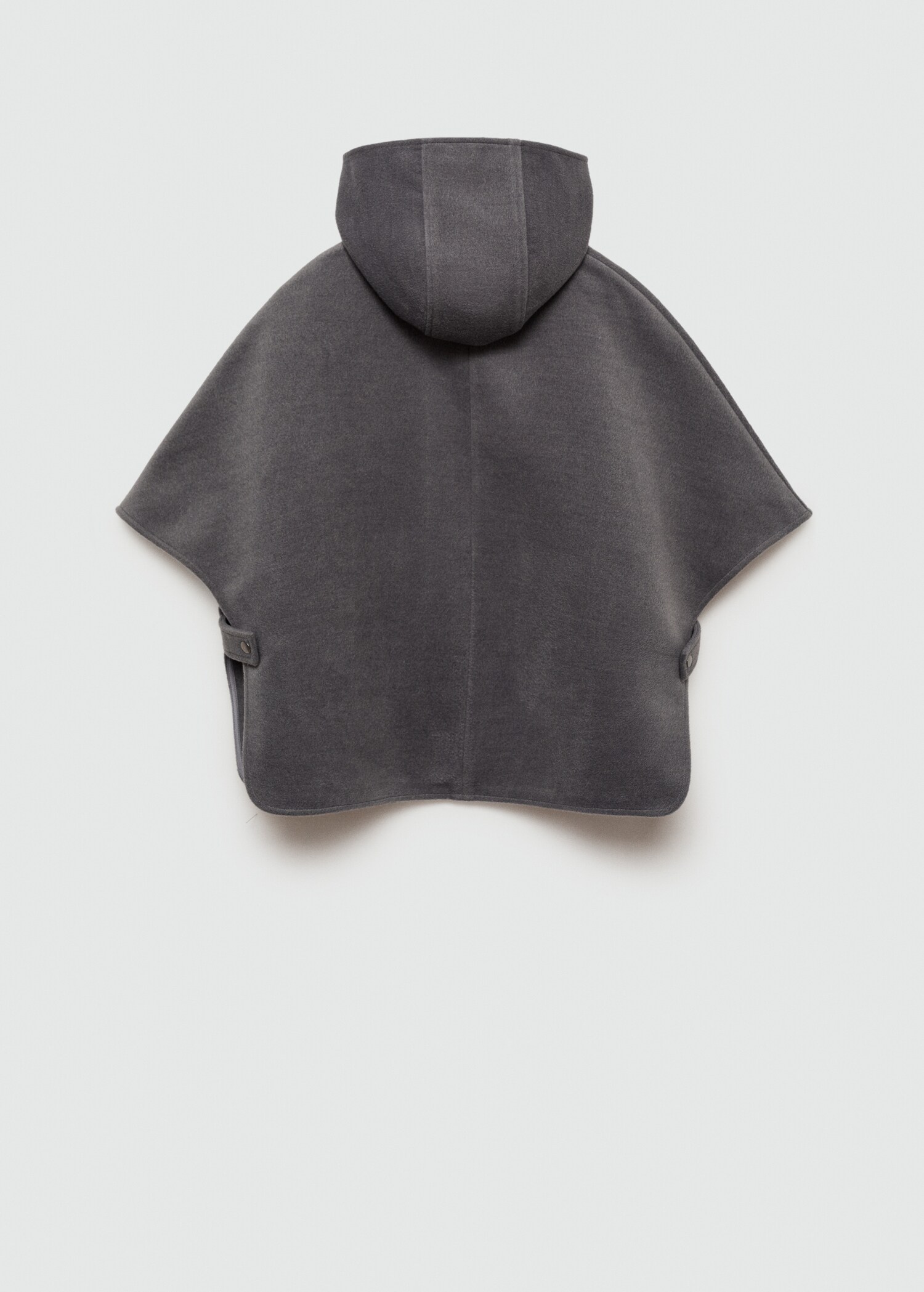 Cape jacket with buttons - Reverse of the article