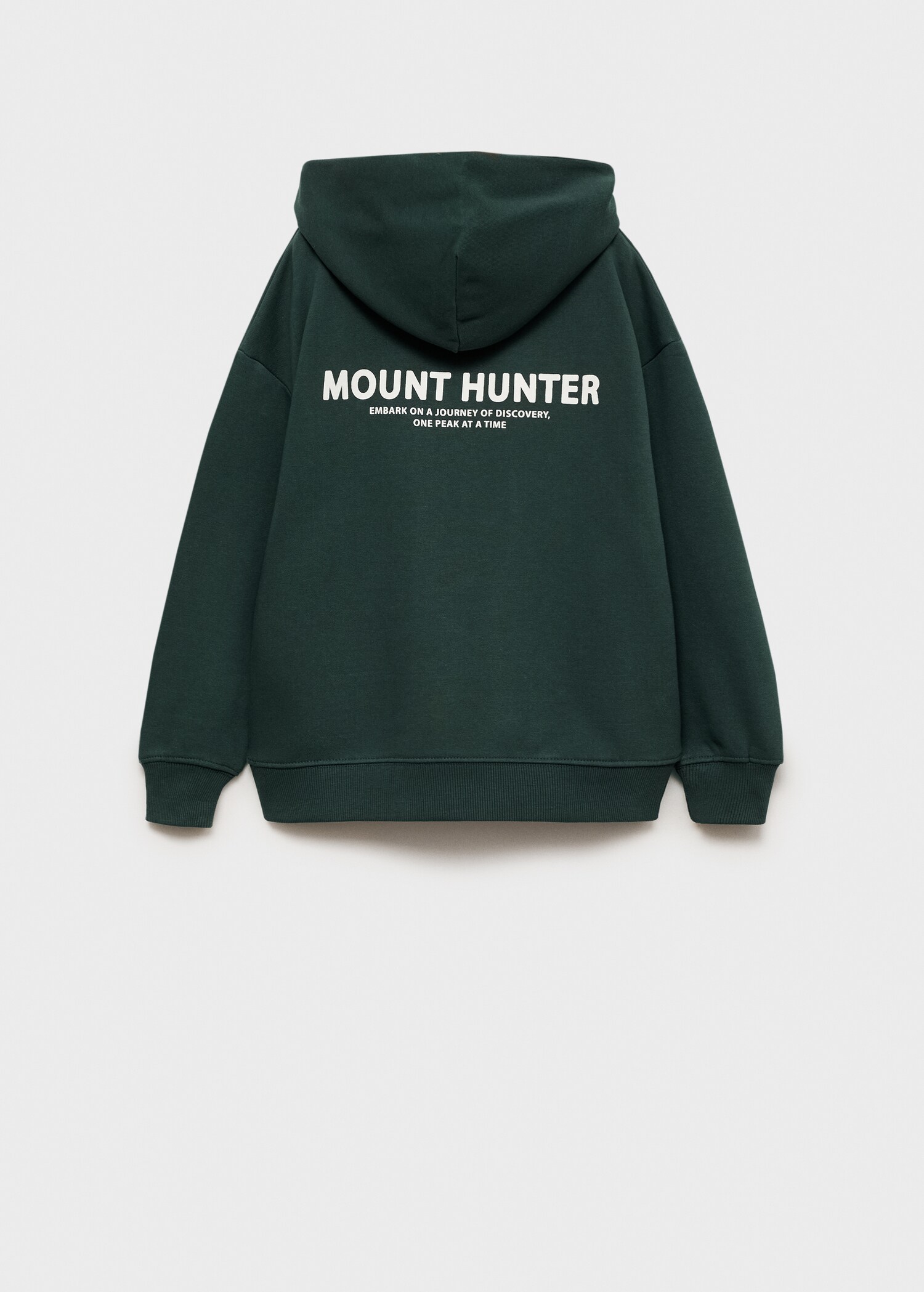 Polo-neck sweatshirt - Reverse of the article