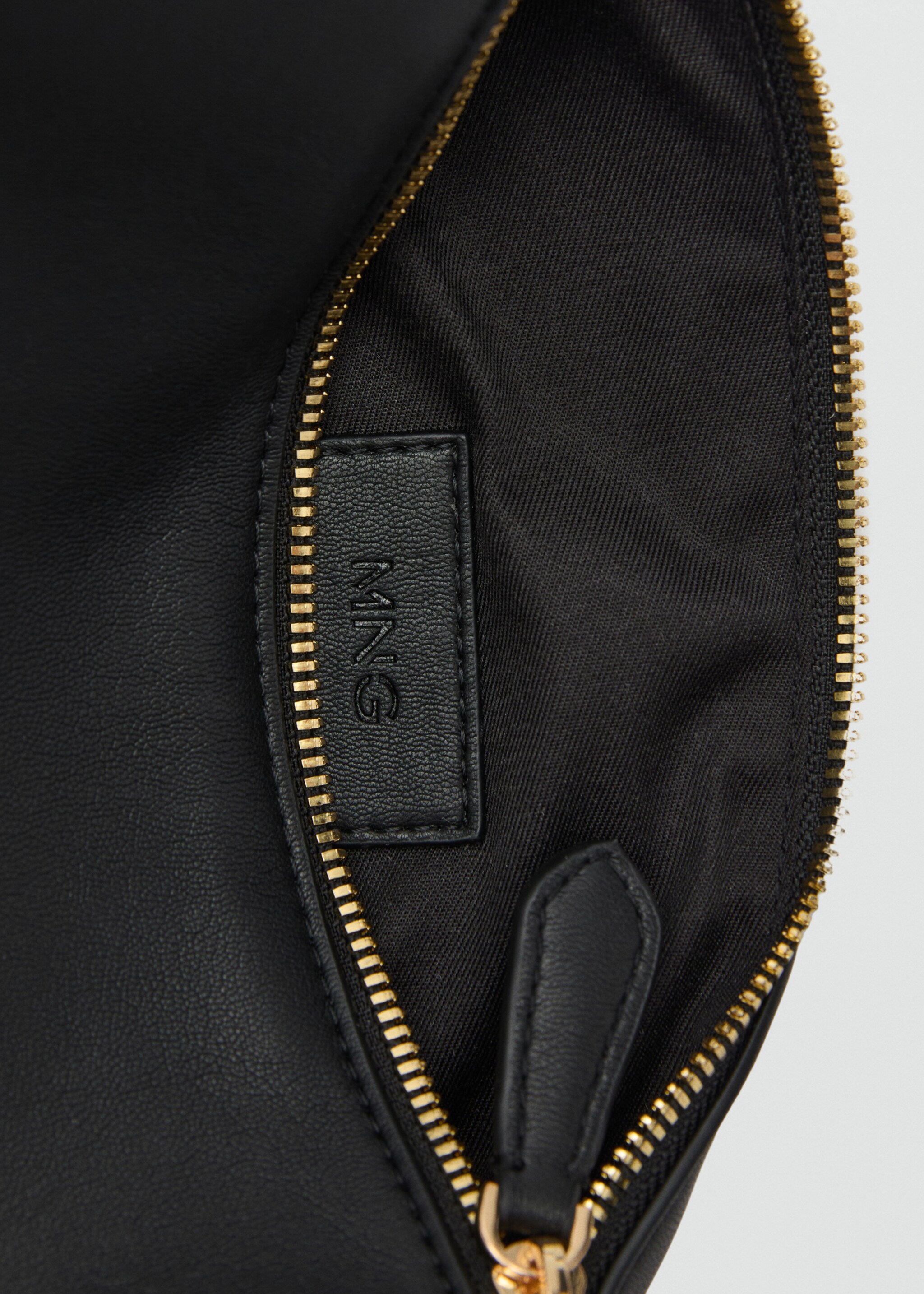 Bolso hombro abalorio - Detalle del artículo 3, Negro. Ref: 77047689-00.