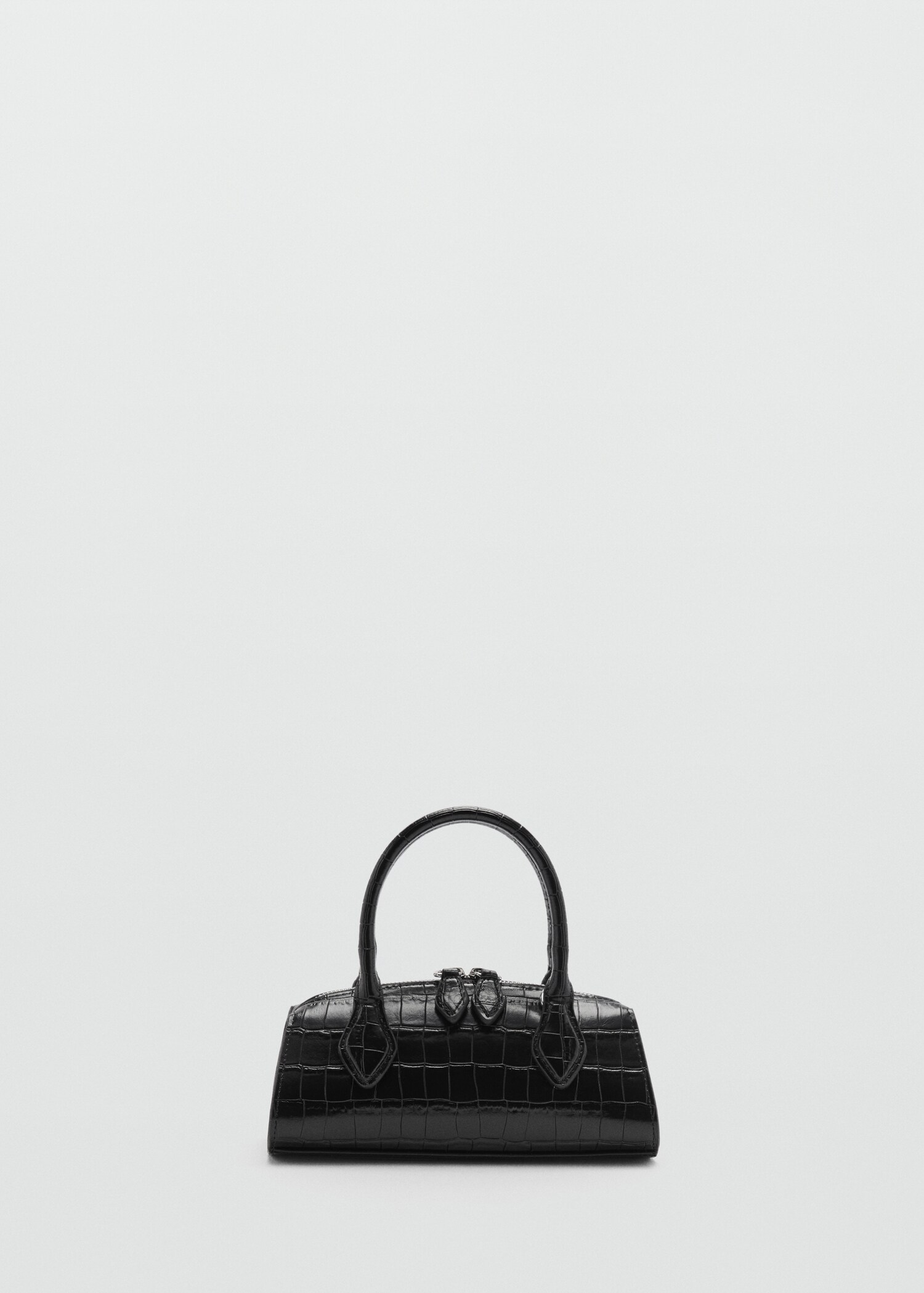 Croc-effect bag - Article without model