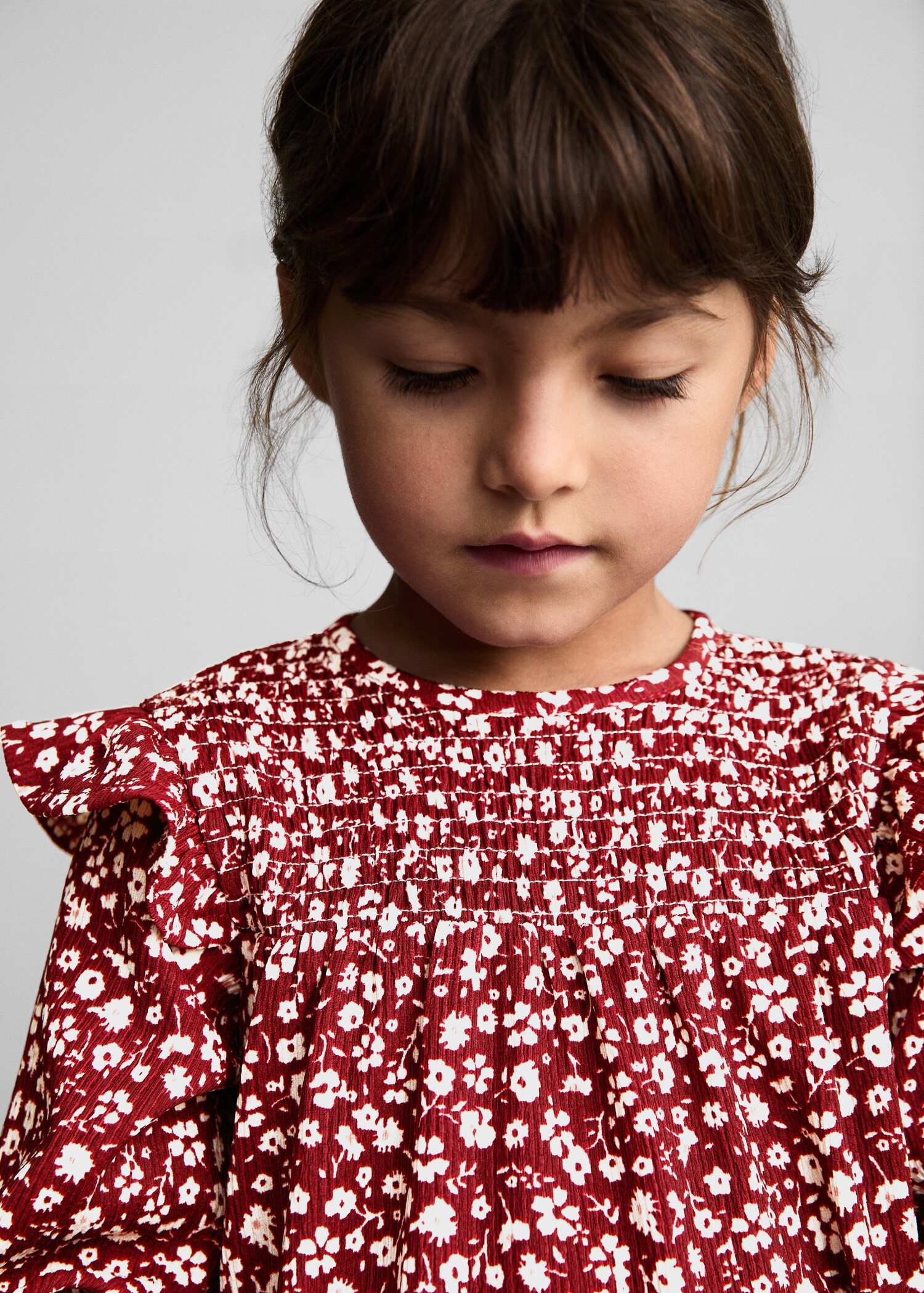 Florales Kleid mit Rüschen - Detail des Artikels 1
