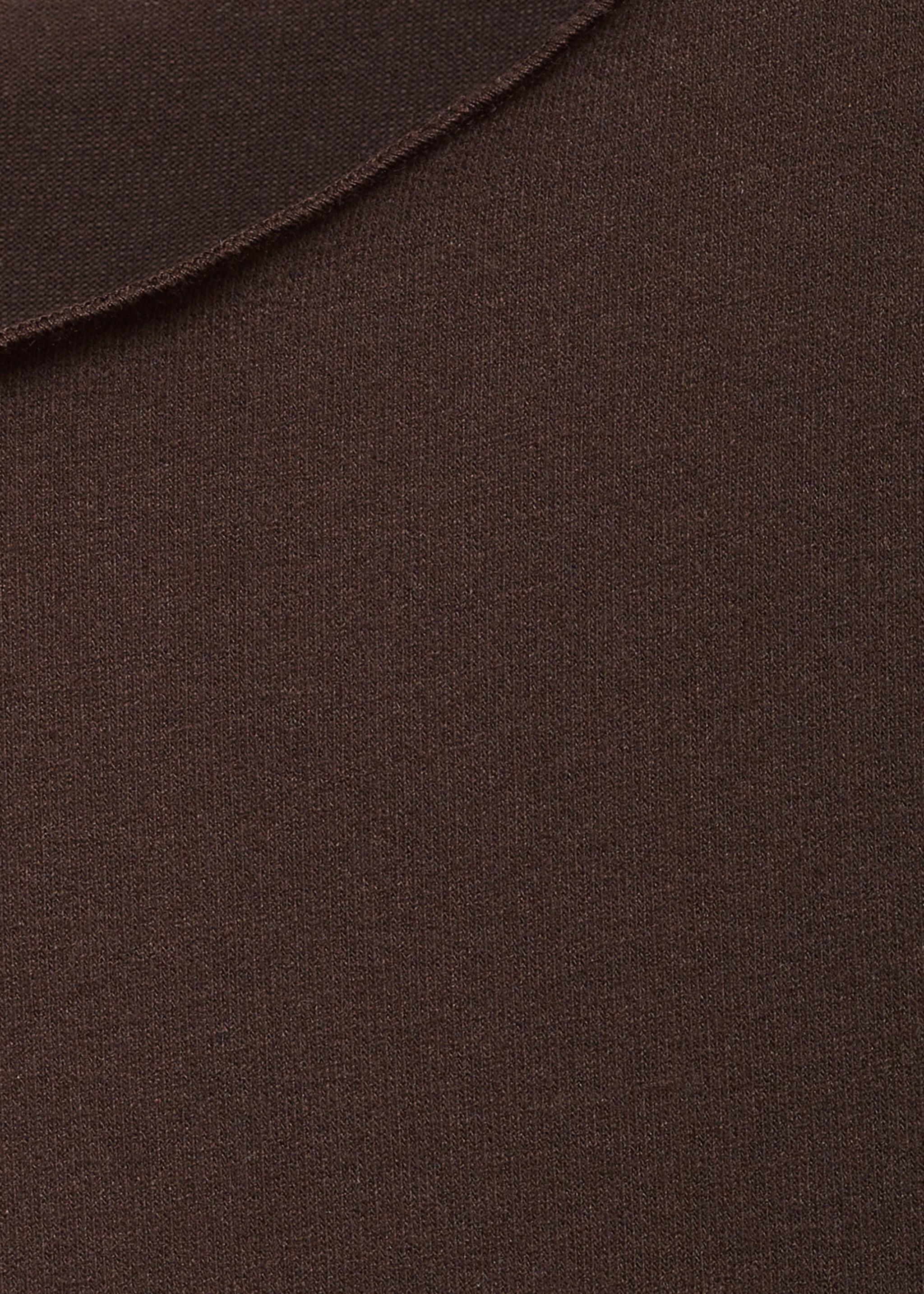 T-shirt col bateau manches longues - Détail de l'article 8, Chocolat. Ref: 77047717-00.