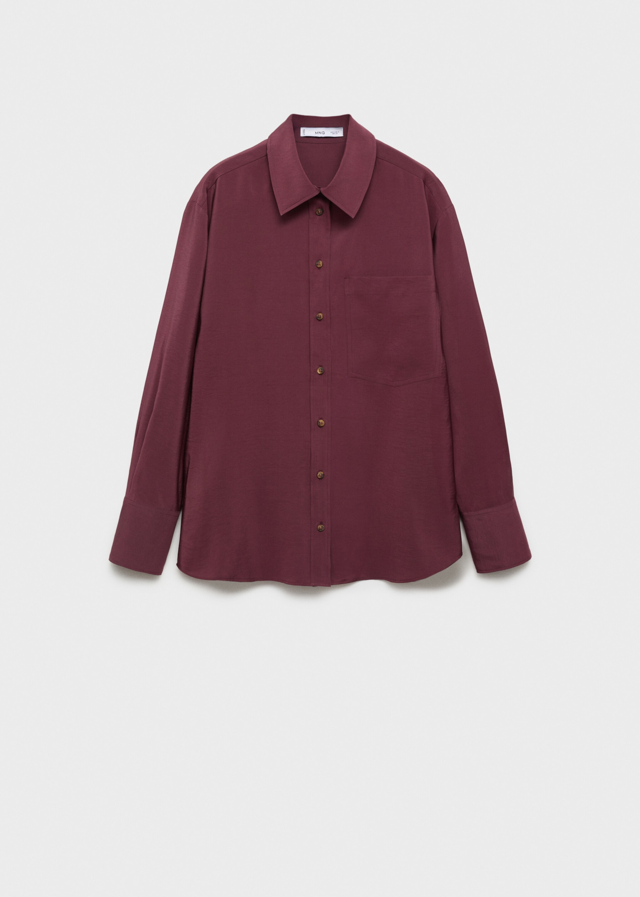 Chemise modale poche - Article sans modèle, Violet. Ref: 77047721-00.