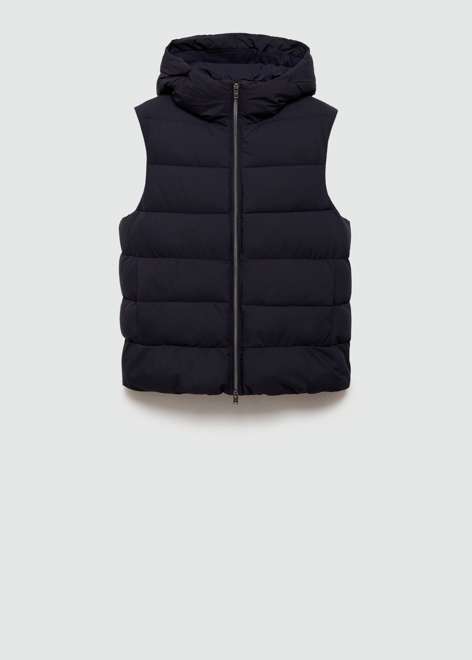 Water-repellent quilted gilet - Article without model