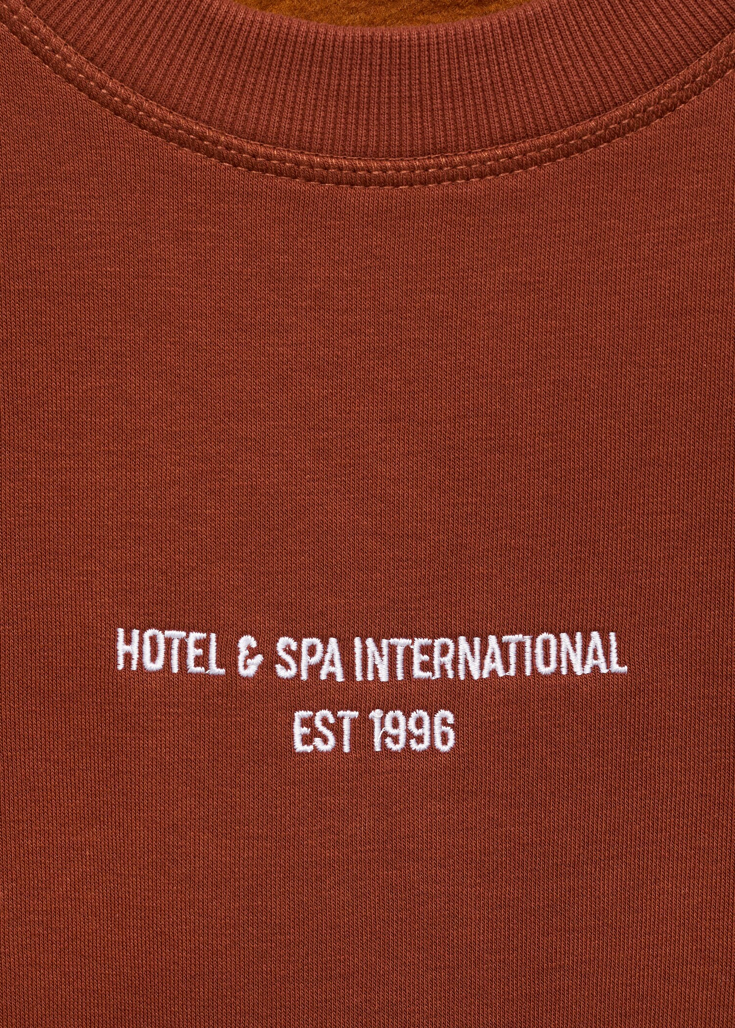 Relaxed-fit sweatshirt with text print - Details of the article 8