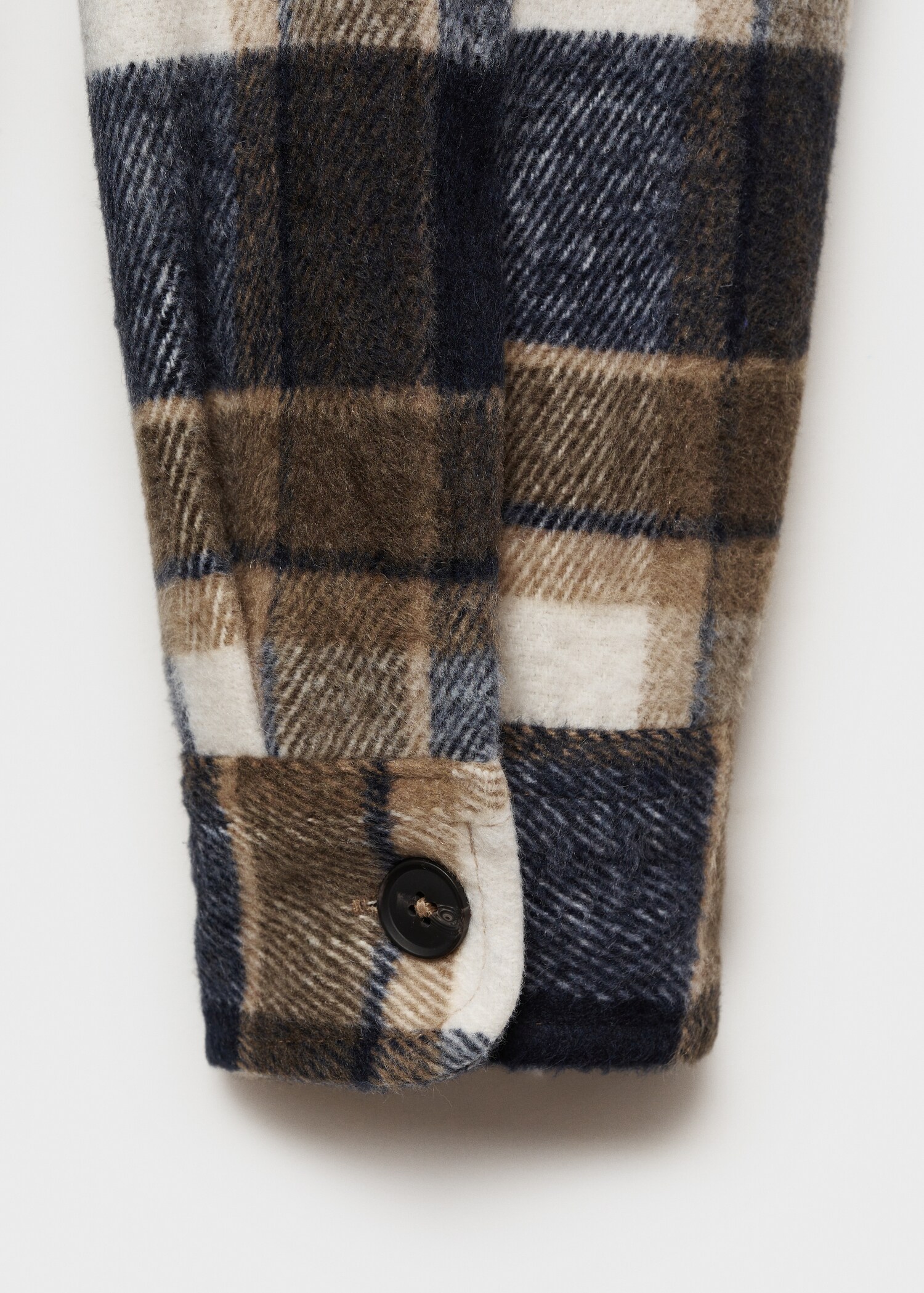 Check flannel overshirt - Details of the article 0