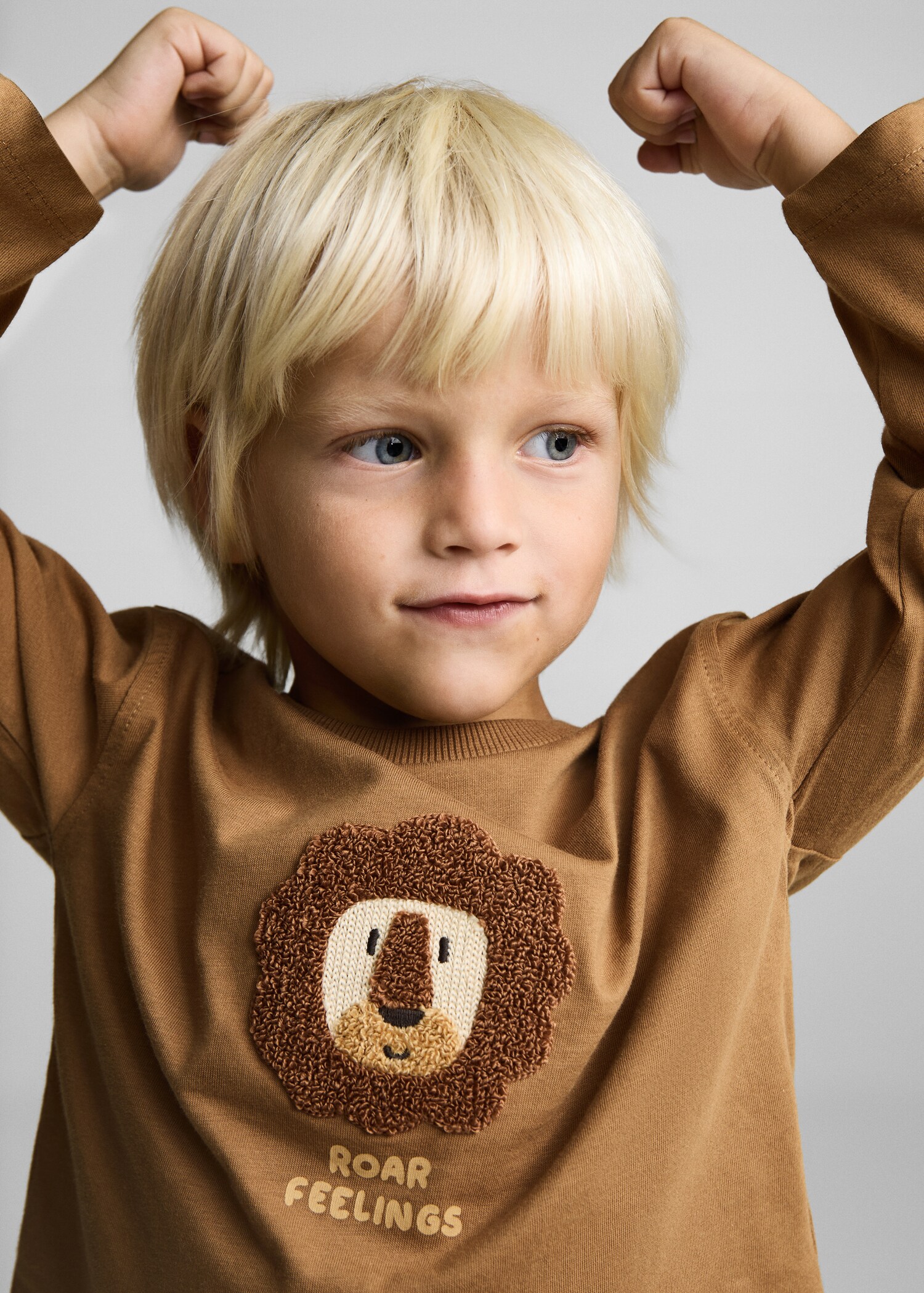 T-Shirt mit Löwenprint - Detail des Artikels 1